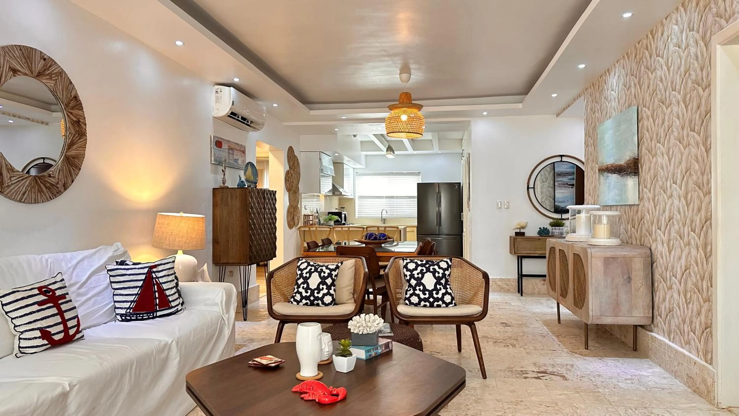 TV and multimedia, Bed in Stanza Mare Beach Front