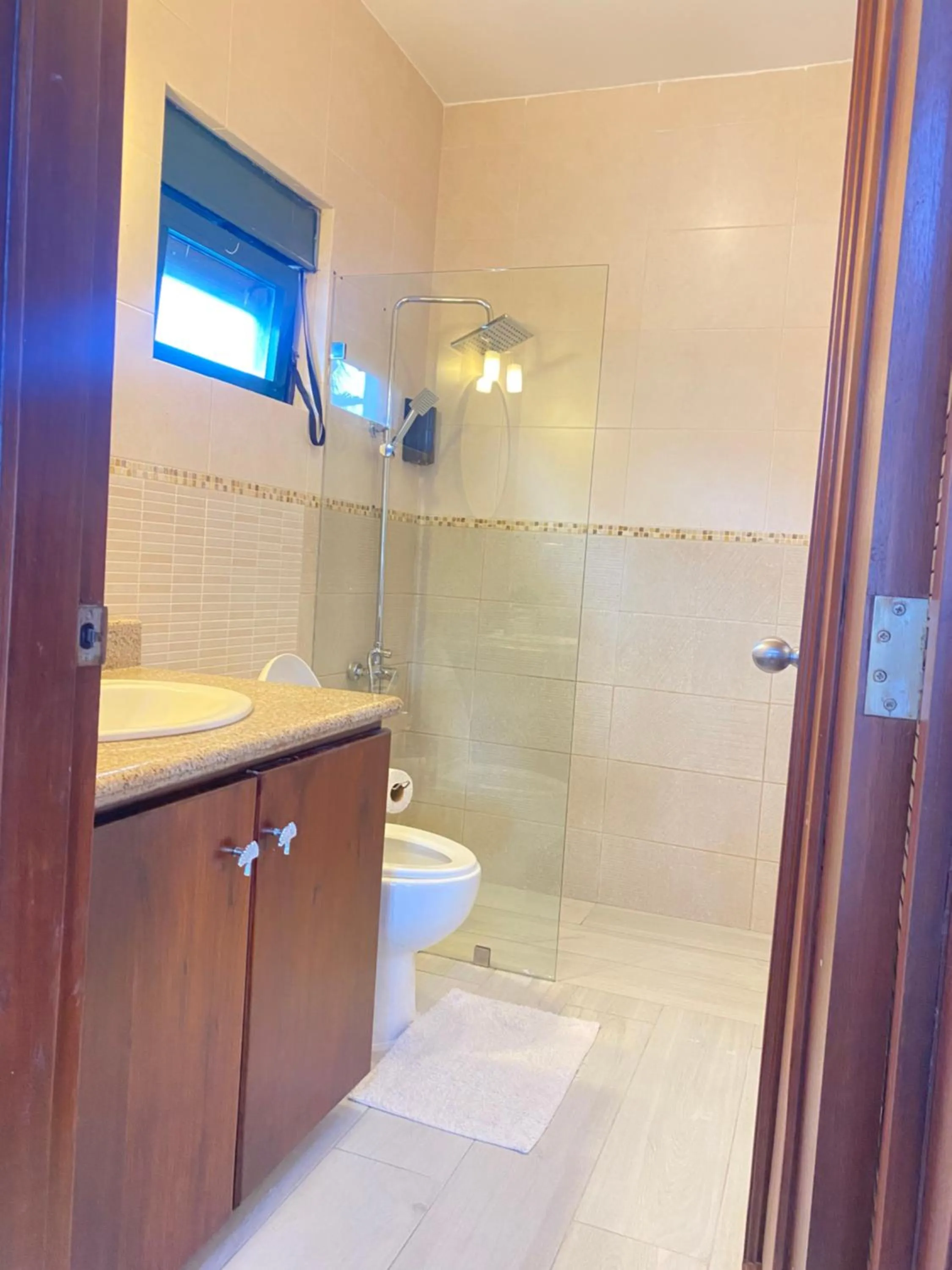 Shower in Stanza Mare Beach Front