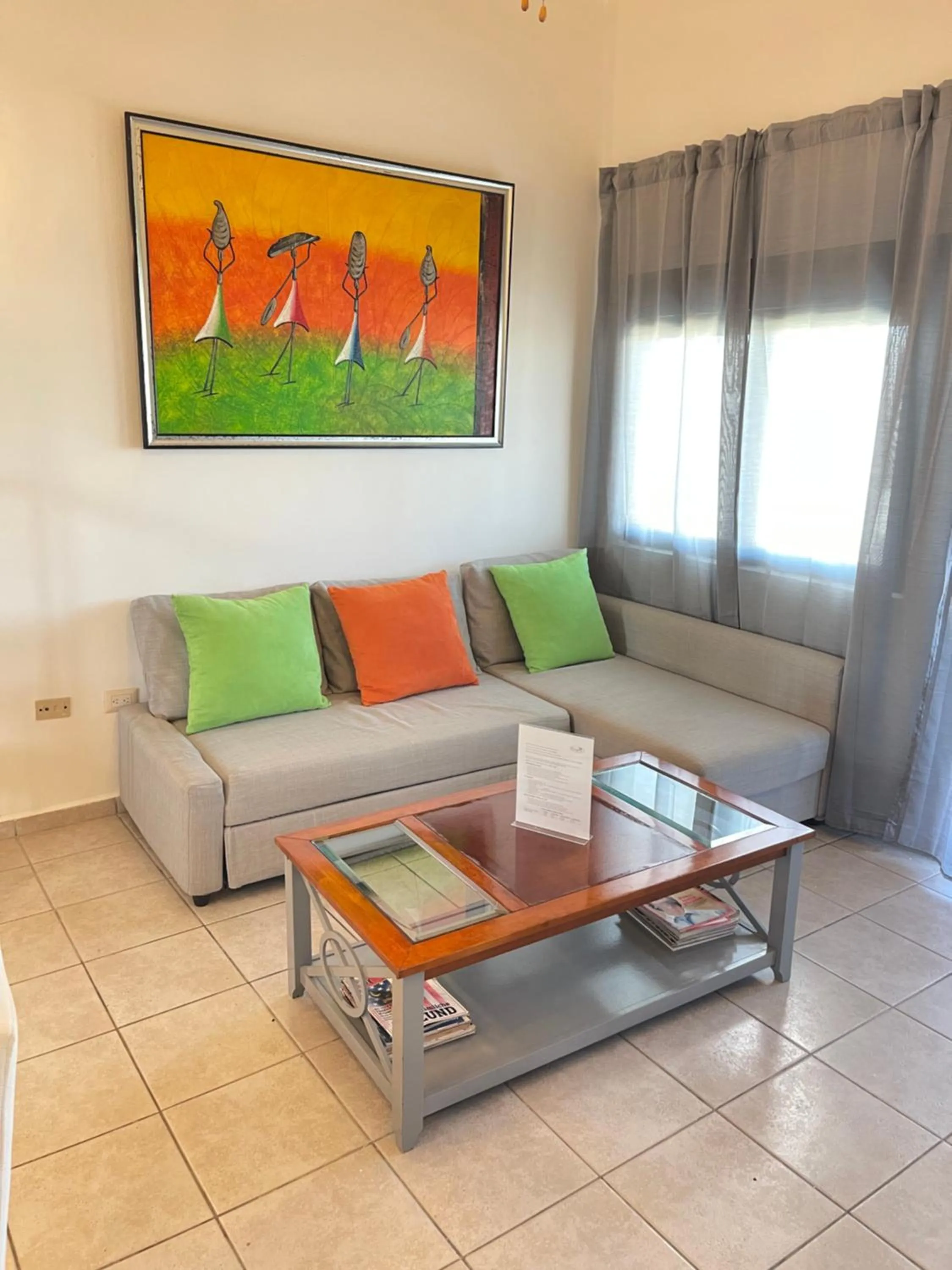 Living room in Stanza Mare Beach Front