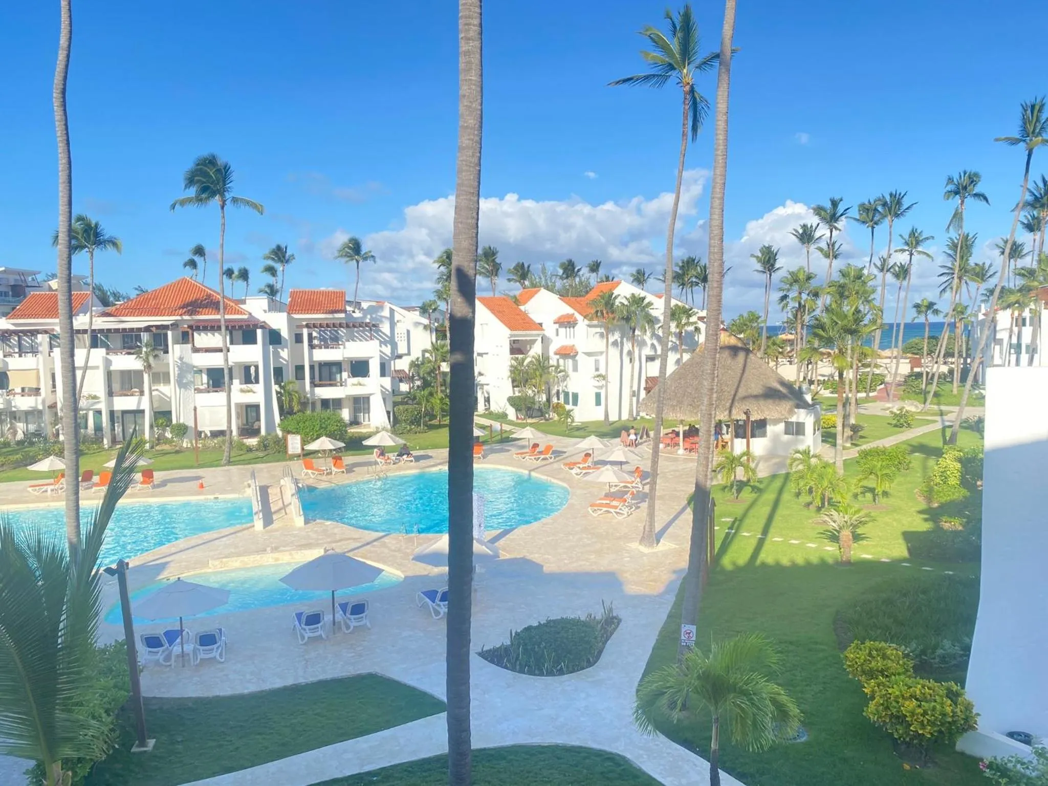 Garden view in Stanza Mare Beach Front