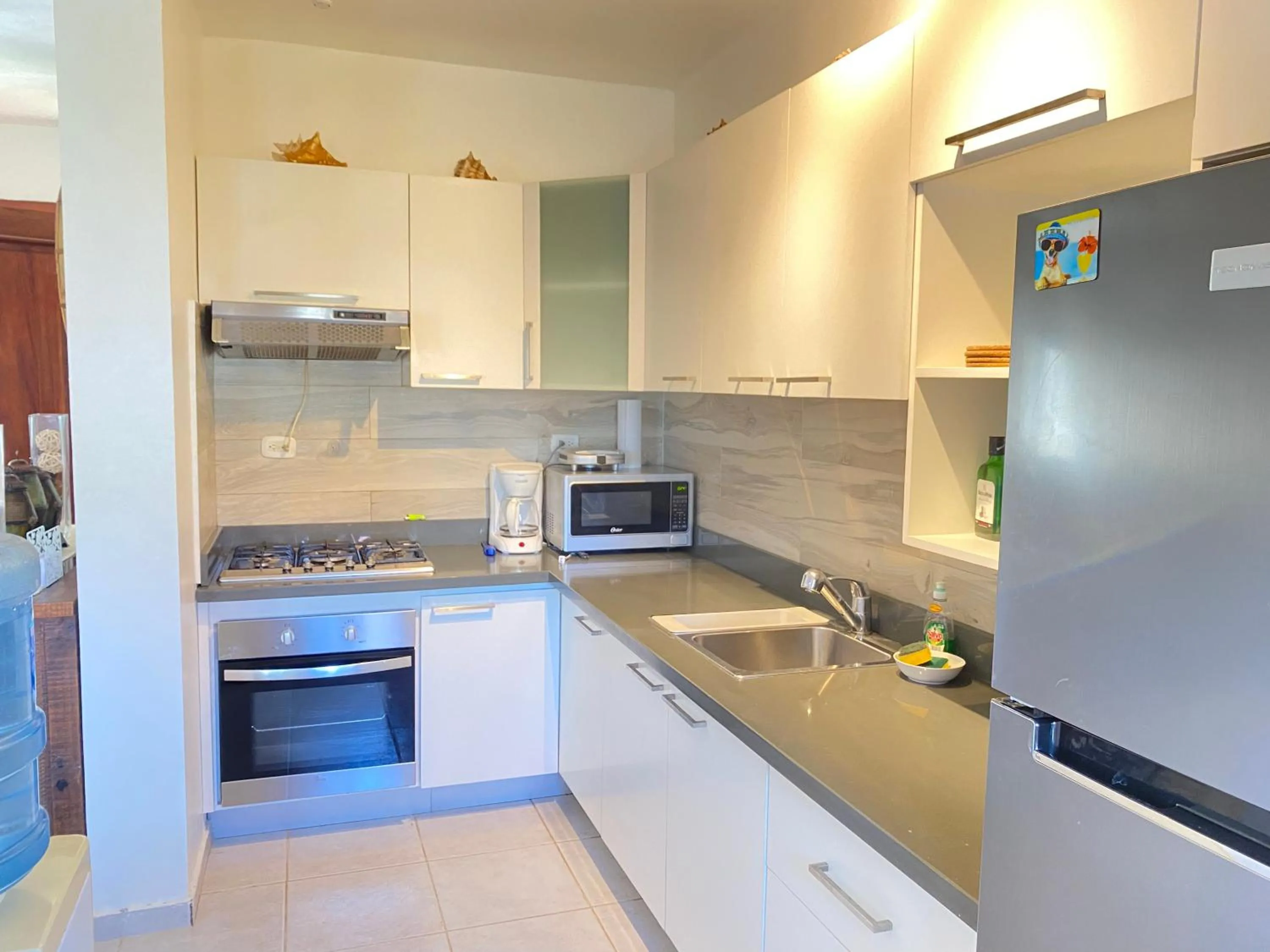 Kitchen or kitchenette in Stanza Mare Beach Front