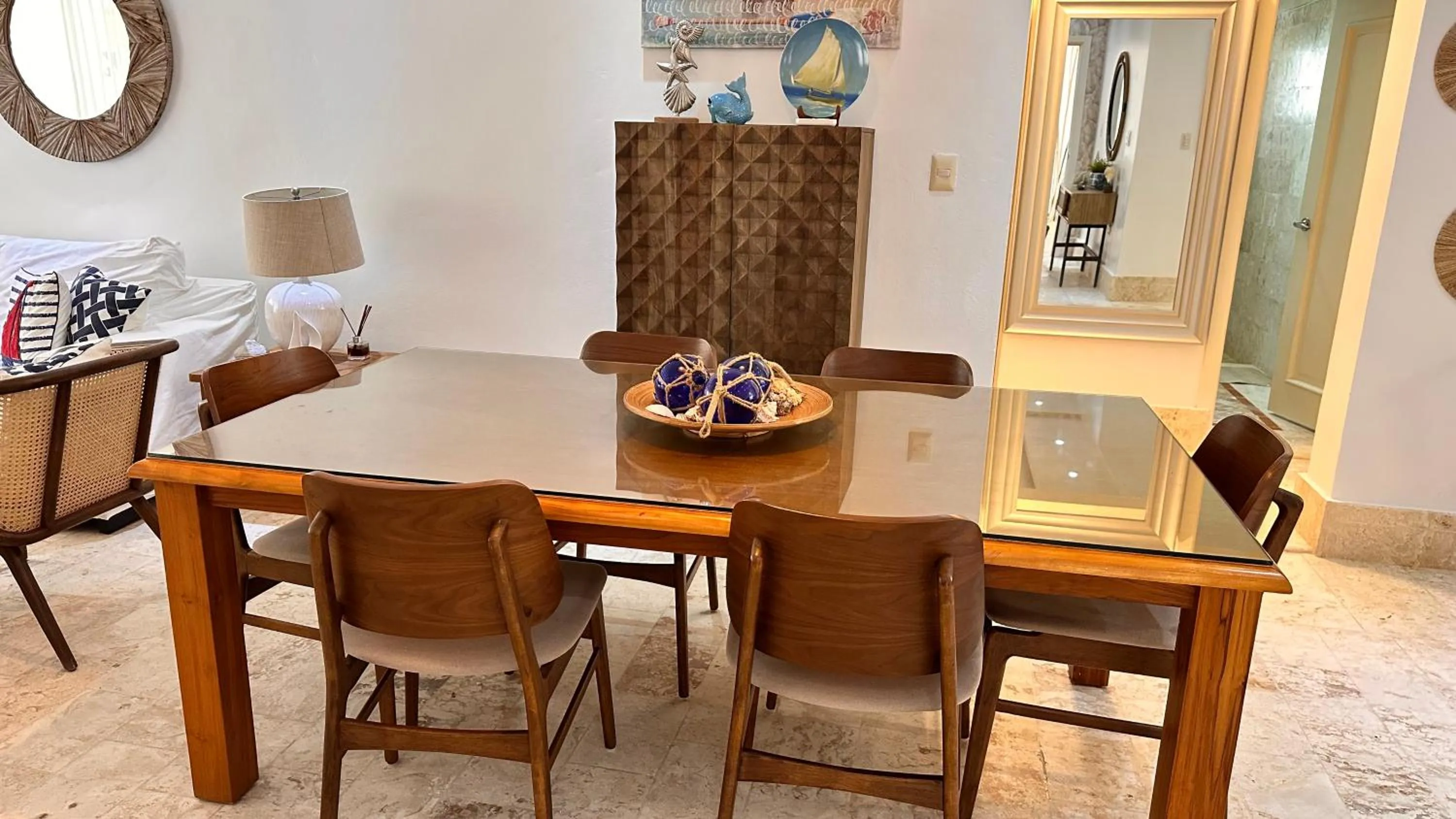 Living room in Stanza Mare Beach Front