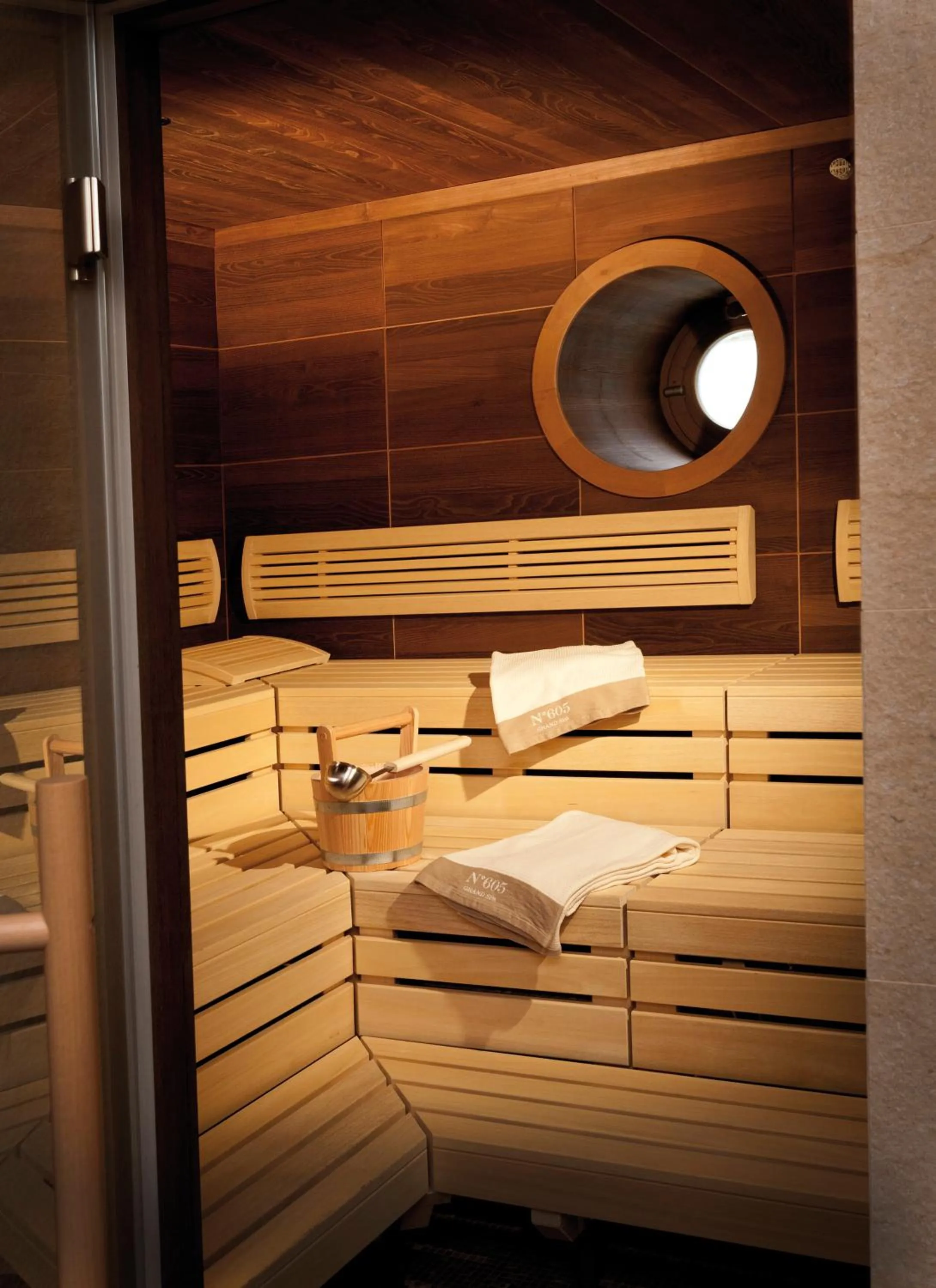 Sauna in Eurostars Grand Hotel Wien