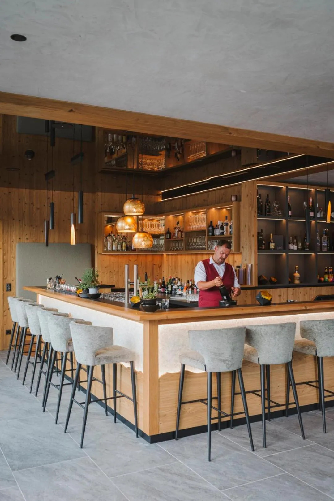 Lounge or bar in Hotel Acherl