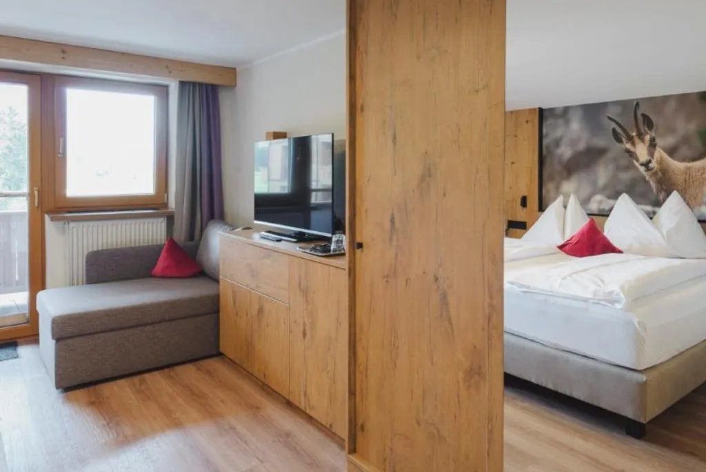 Bed in Boutiquehotel Acherl