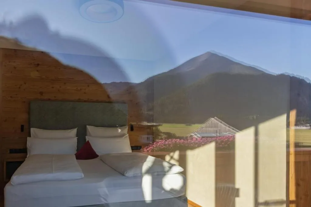 Bed in Boutiquehotel Acherl