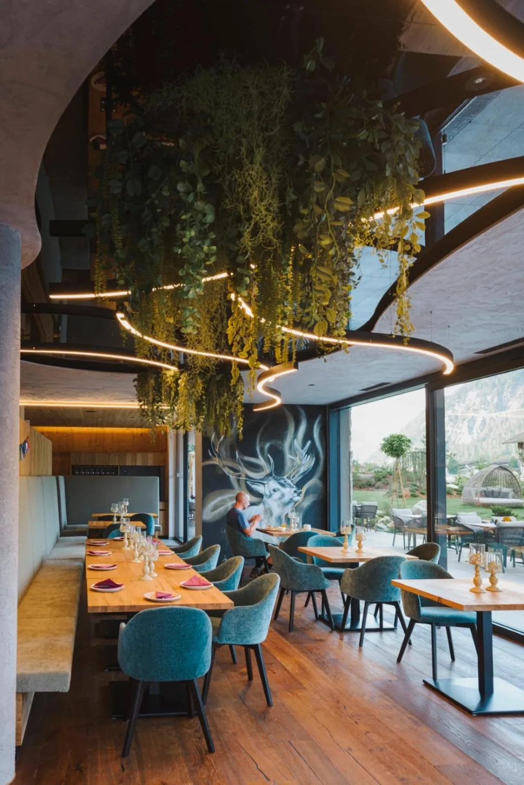 Restaurant/places to eat in Hotel Acherl