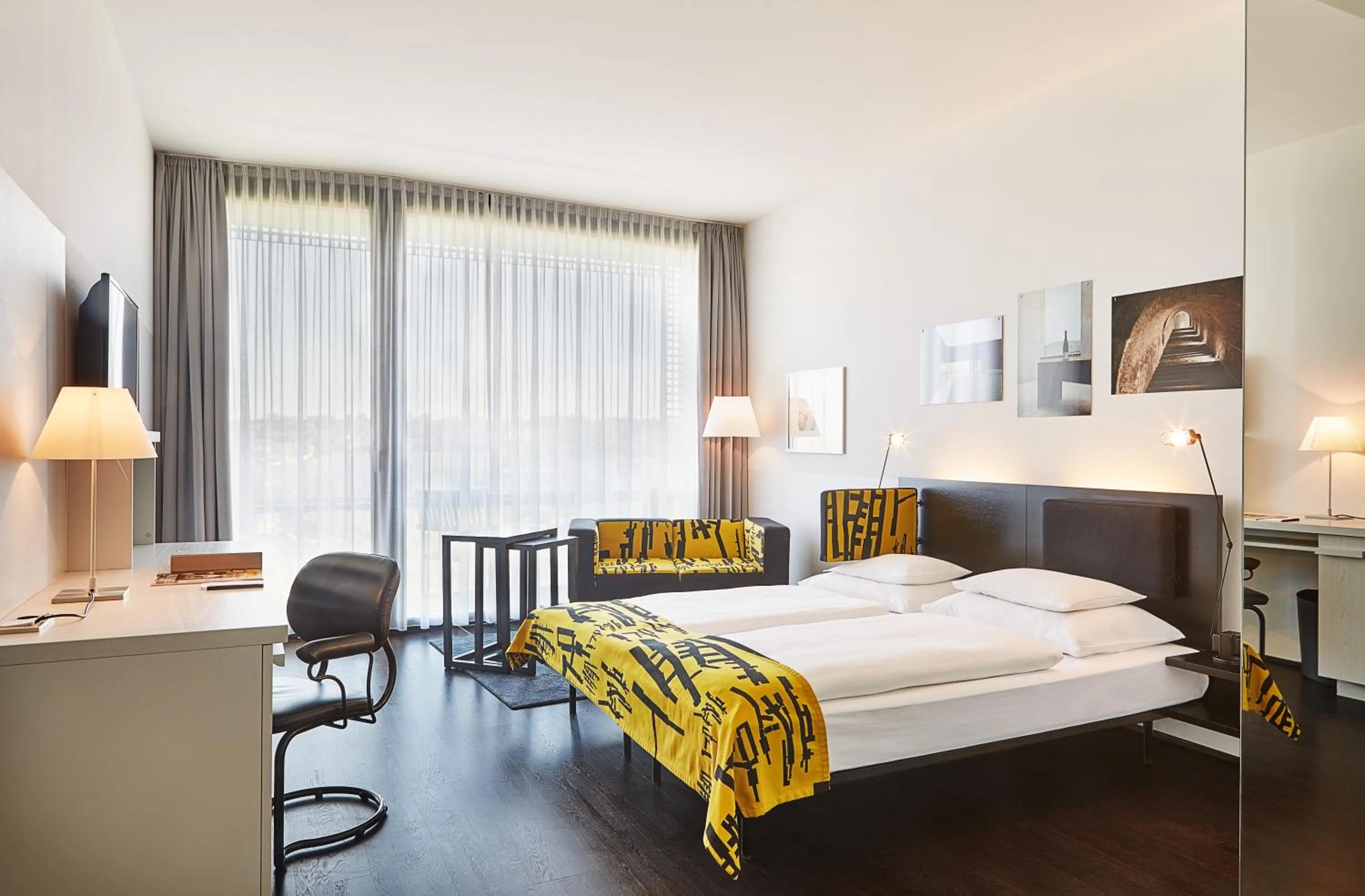 Photo of the whole room, Bed in LOISIUM Wine & Spa Hotel Langenlois