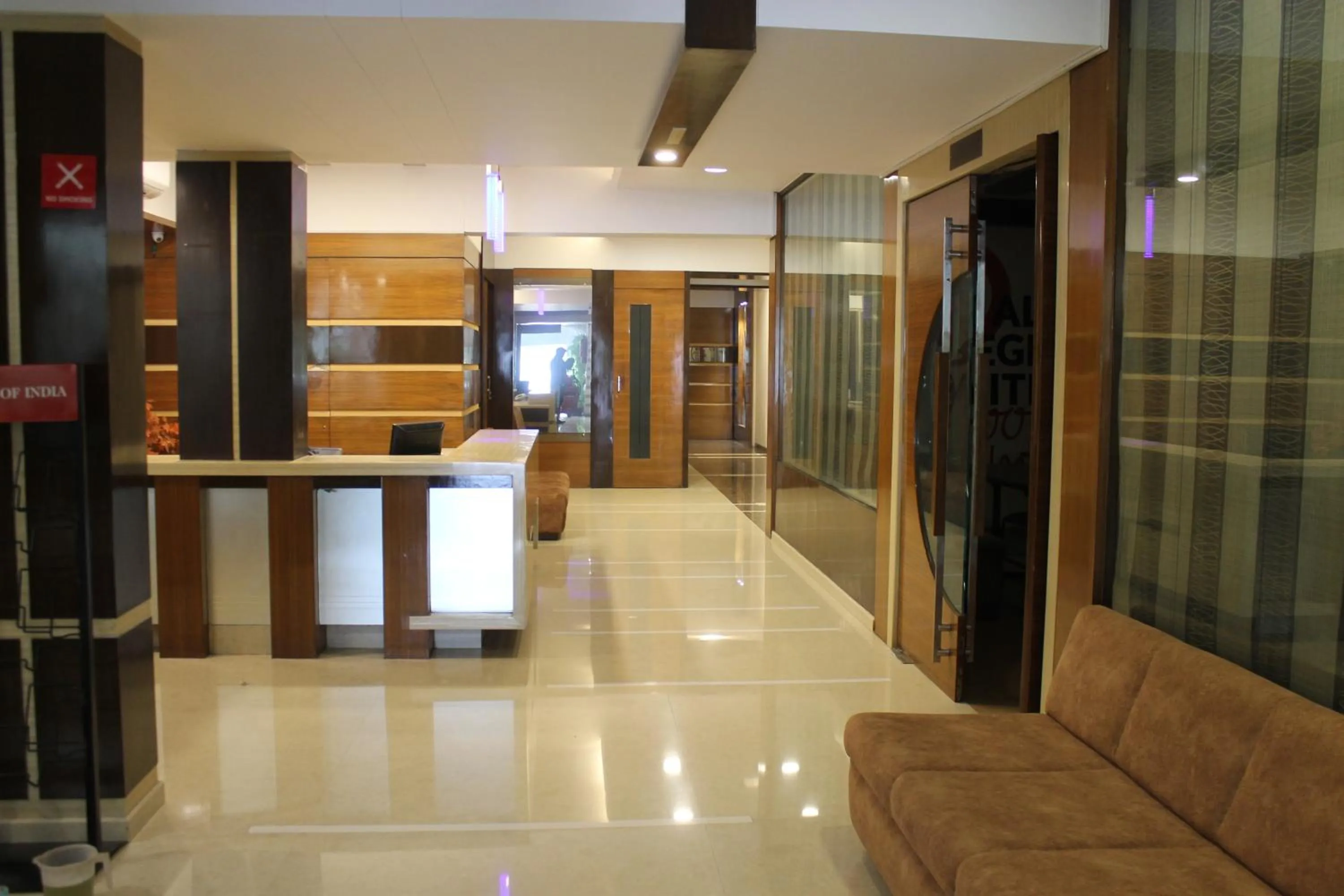 Lobby or reception in Hotel Kanak
