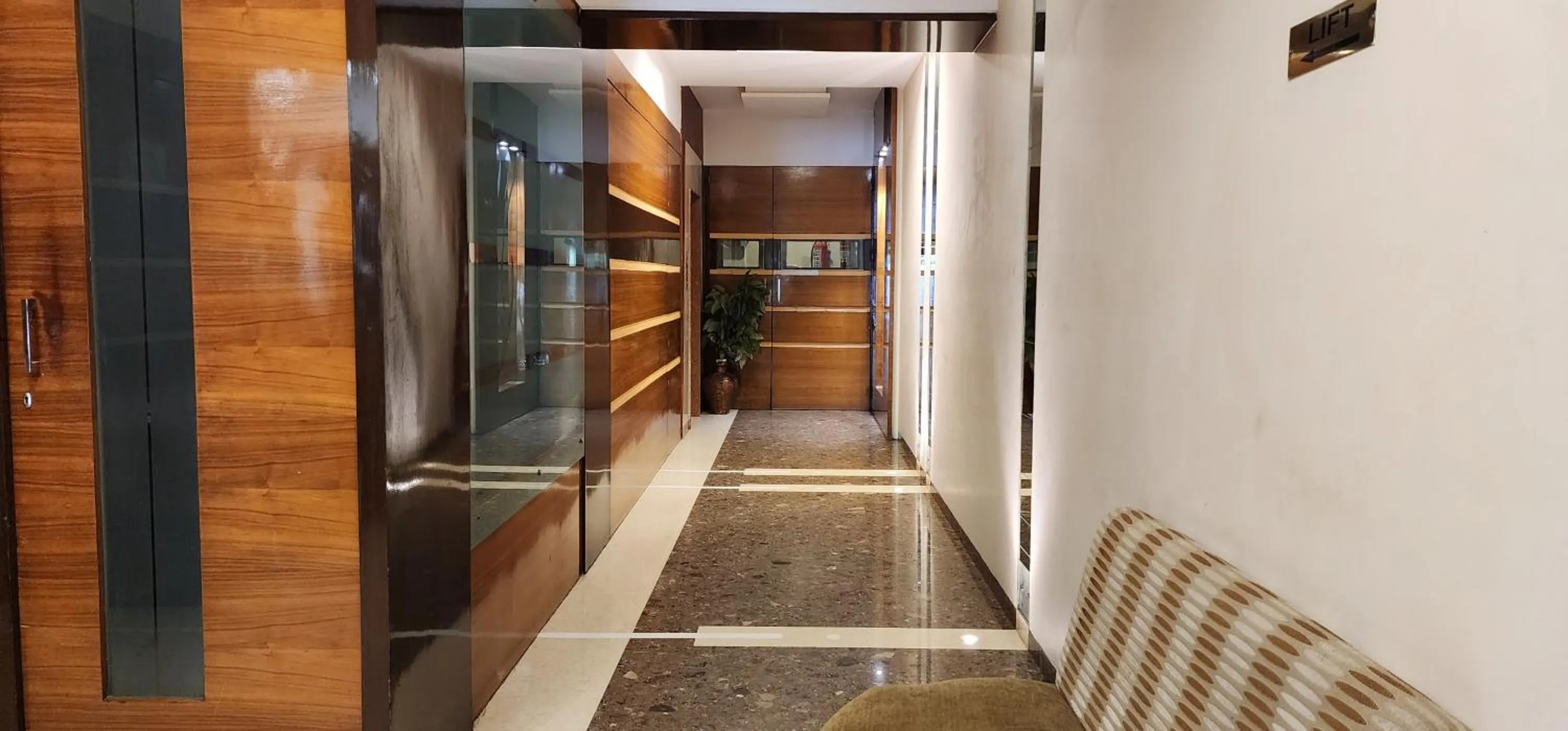 Seating area in Hotel Kanak