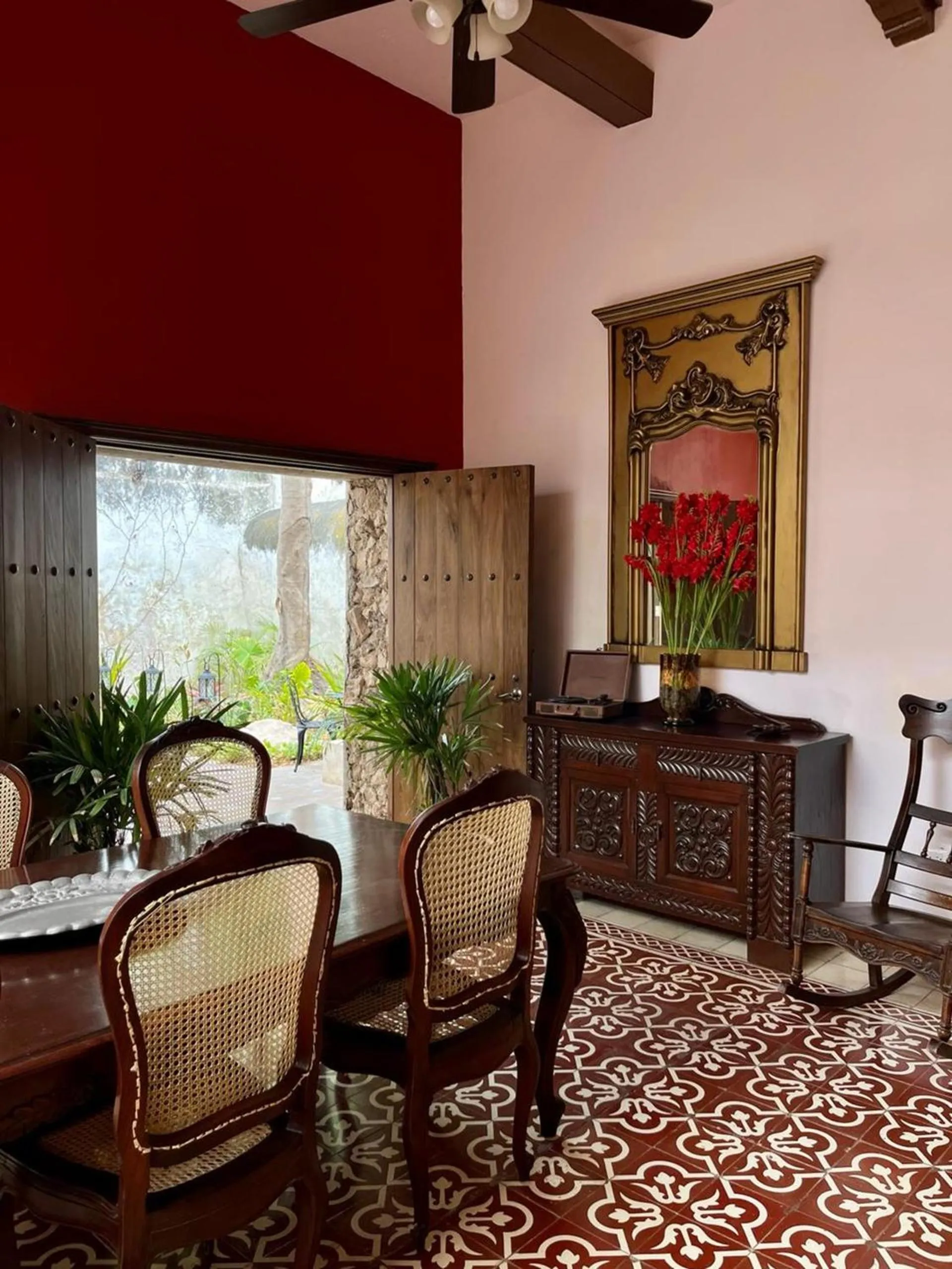 Dining area in Hotel & Hostal Boutique Casa Garza
