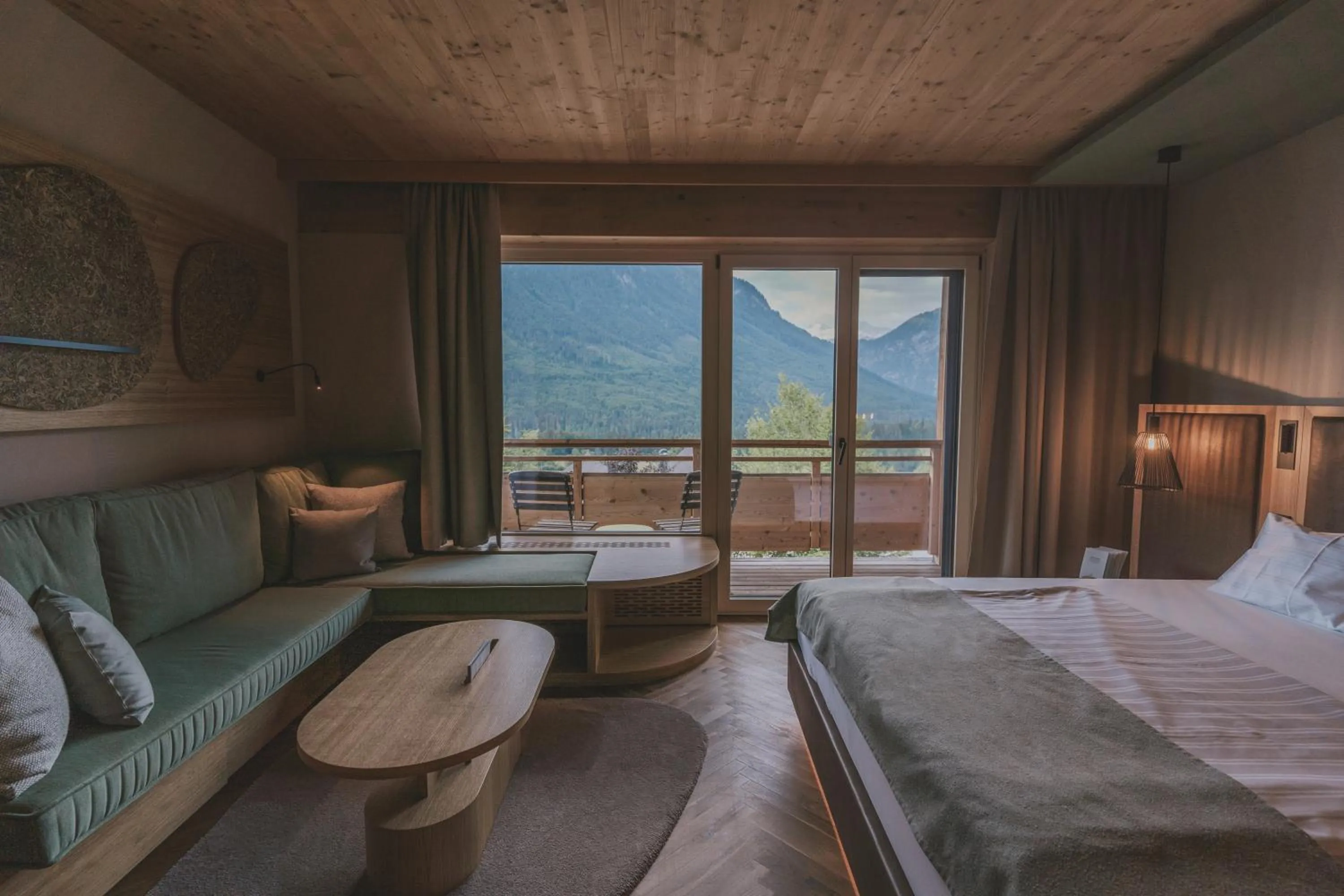 Photo of the whole room, Bed in G'sund & Natur Hotel Die Wasnerin - Adults Only