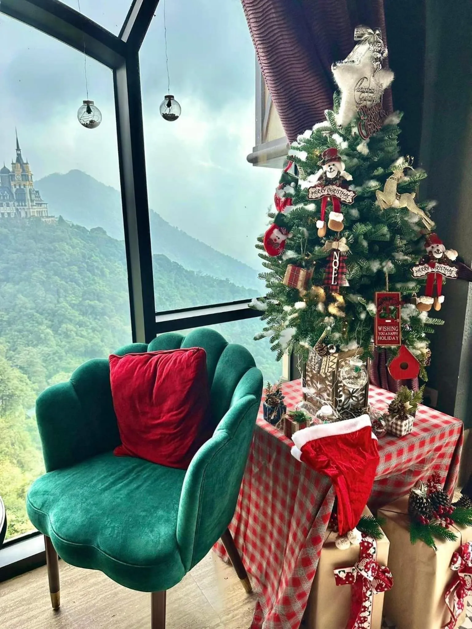 Lounge or bar in Venus Hotel Tam Đảo