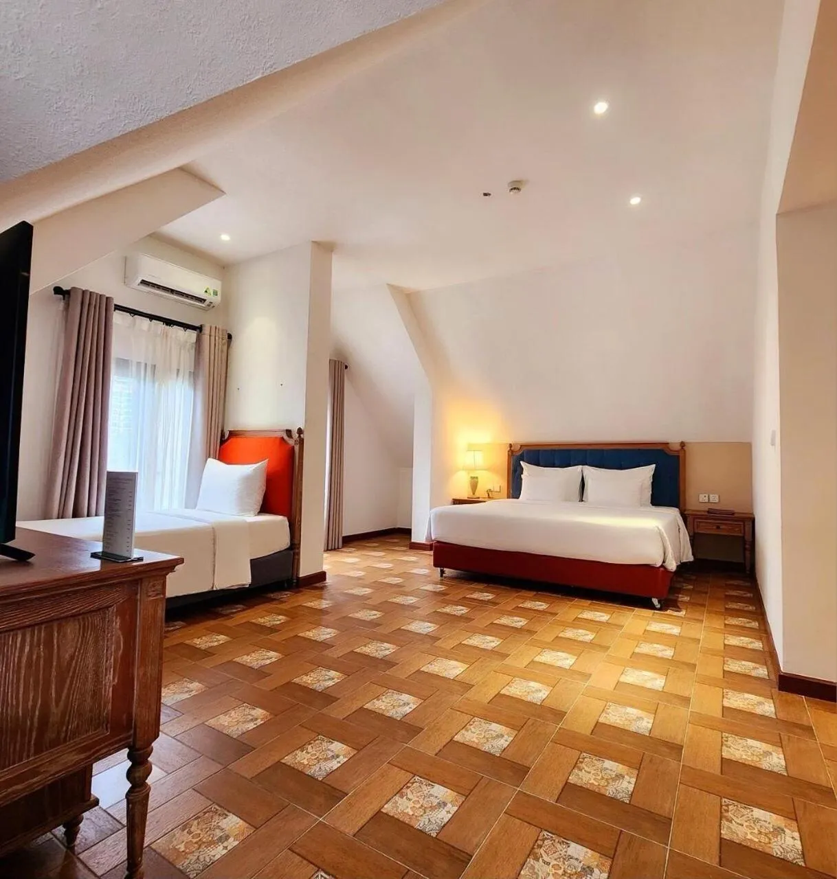 Bed in Venus Hotel Tam Đảo