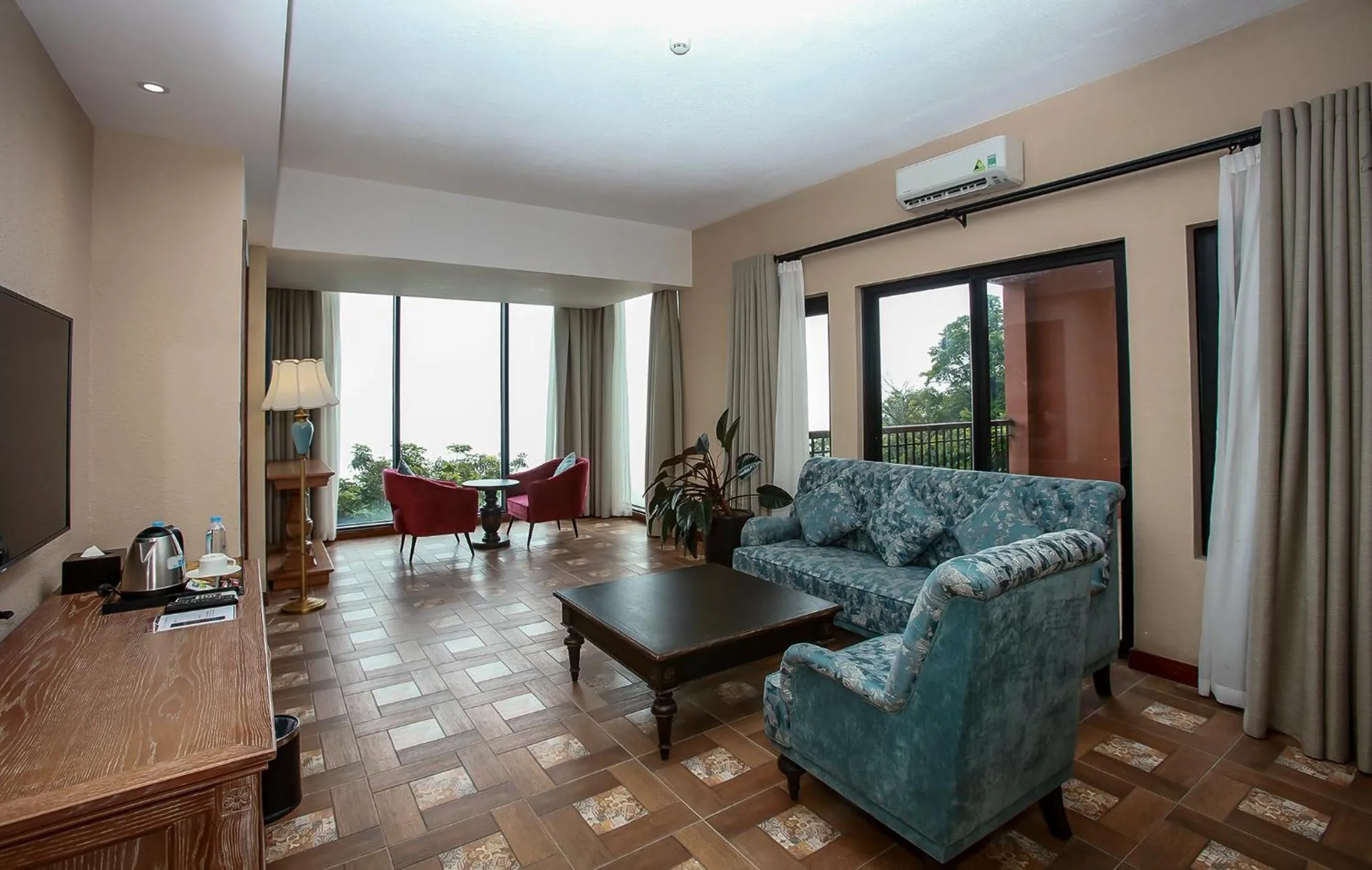 Living room in Venus Hotel Tam Đảo