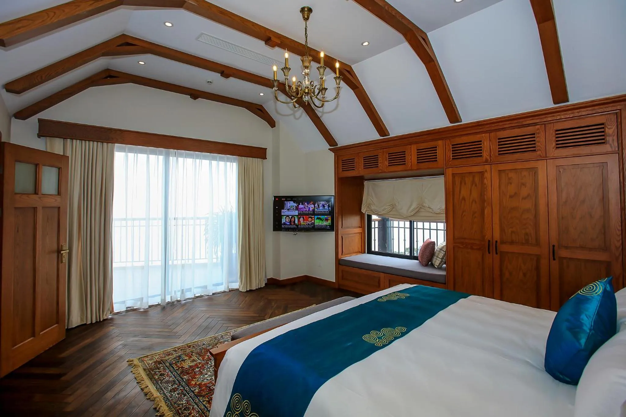 Photo of the whole room, Bed in Venus Hotel Tam Đảo