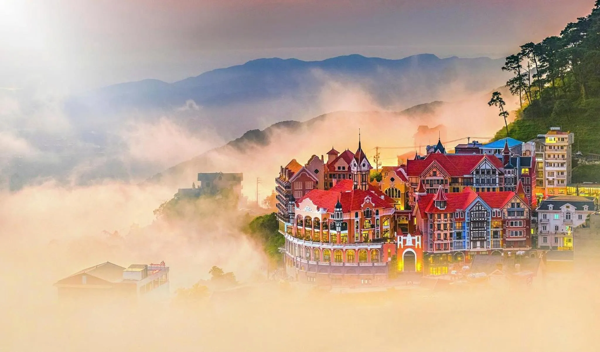 Property building in Venus Hotel Tam Đảo