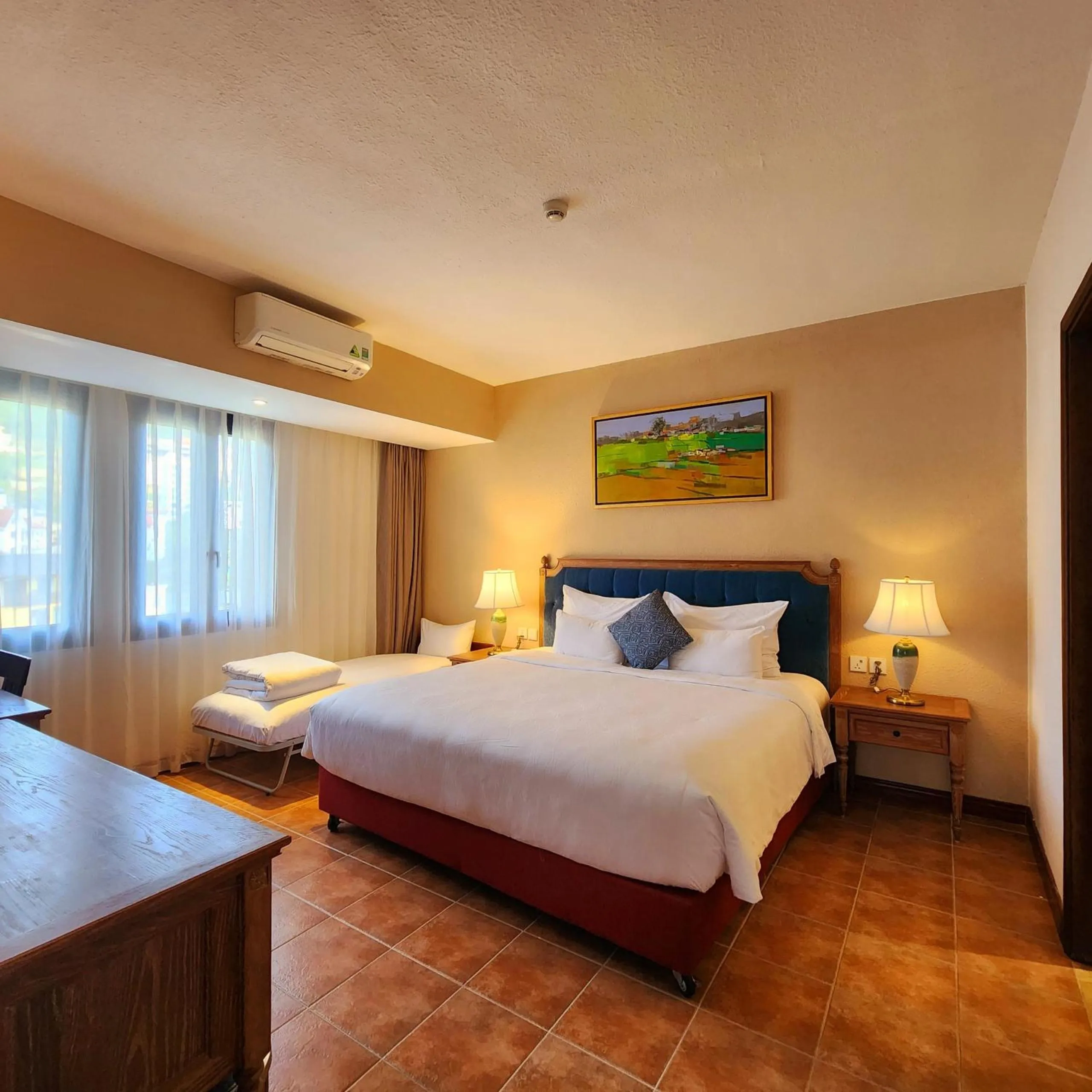 Bedroom, Bed in Venus Hotel Tam Đảo