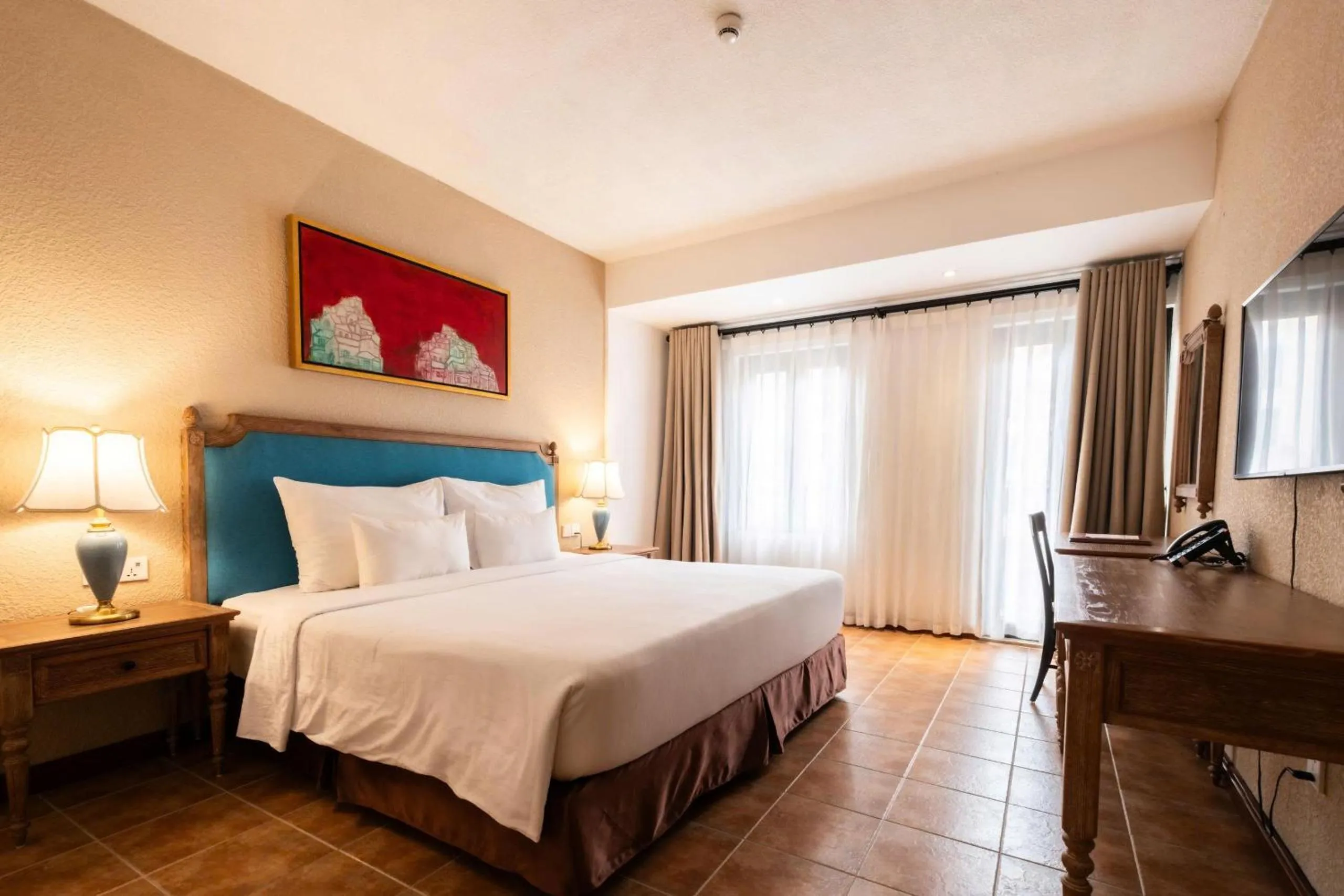 Bed in Venus Hotel Tam Đảo