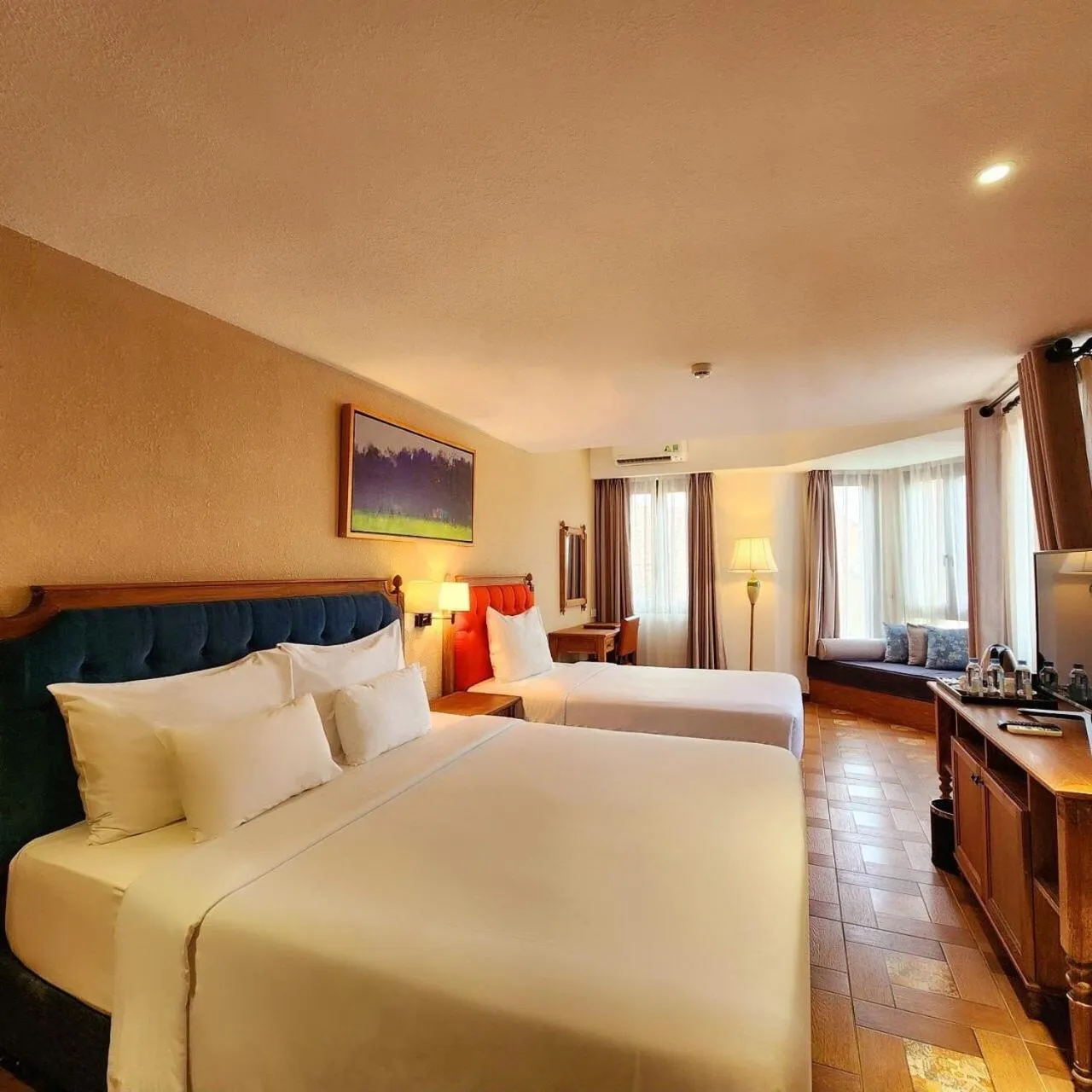 Photo of the whole room, Bed in Venus Hotel Tam Đảo