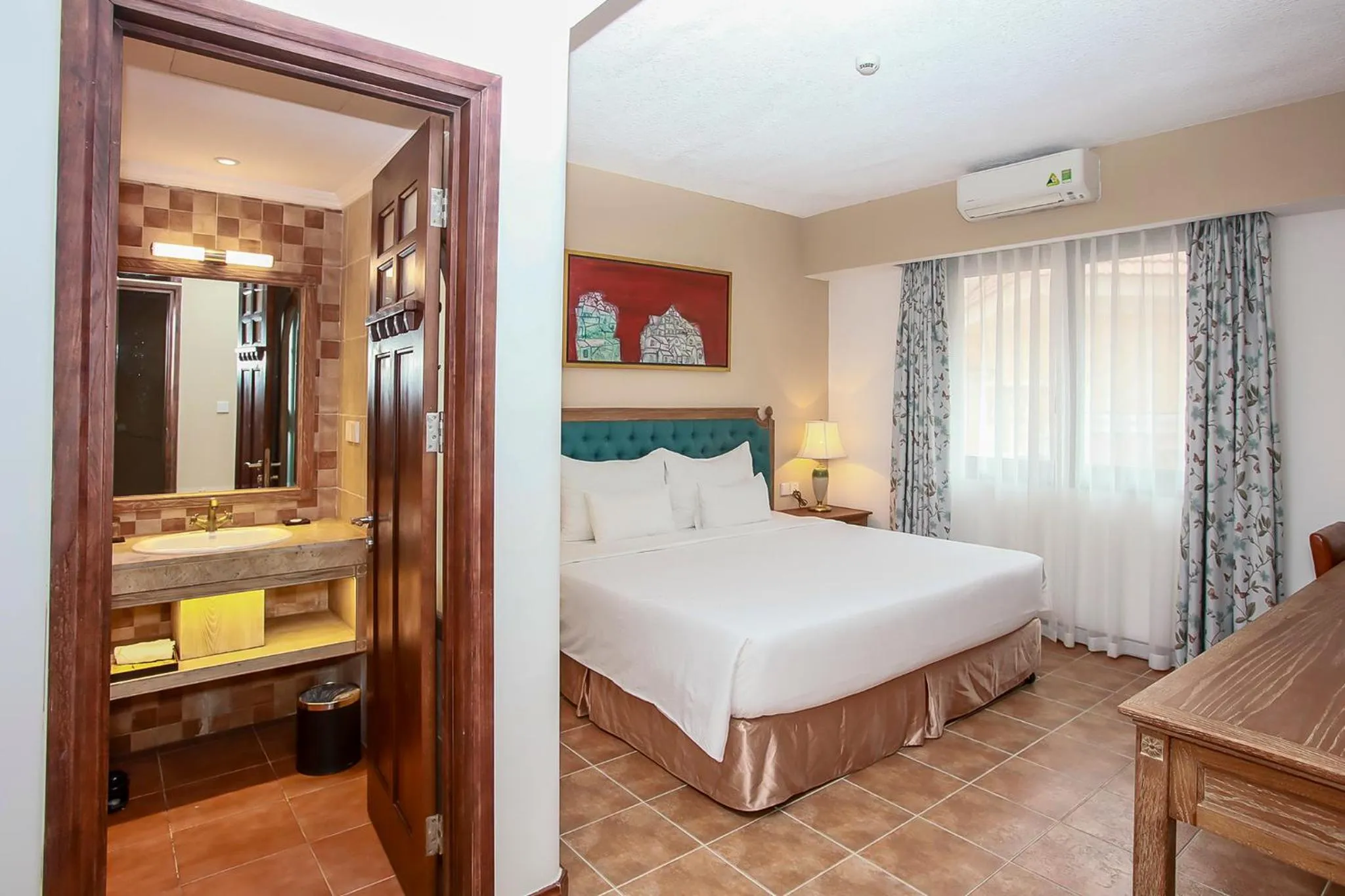 Bed in Venus Hotel Tam Đảo