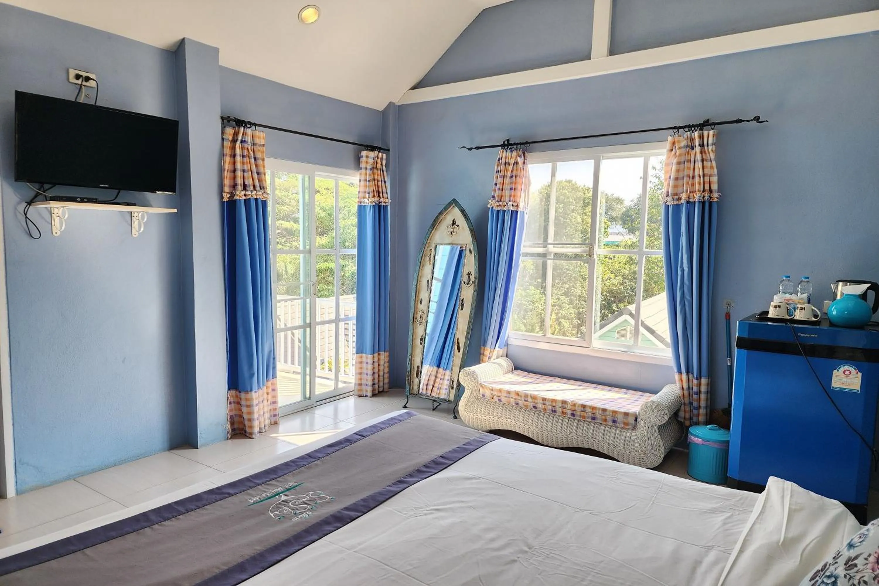 Bedroom, Bed in See Sky Resort