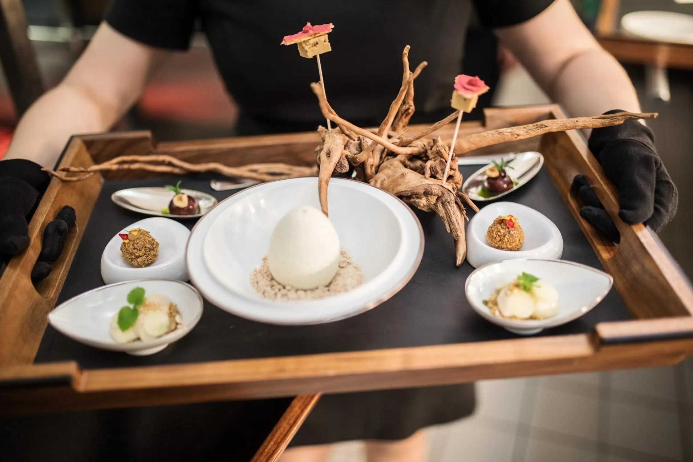 Restaurant/places to eat in Palais Coburg Hotel