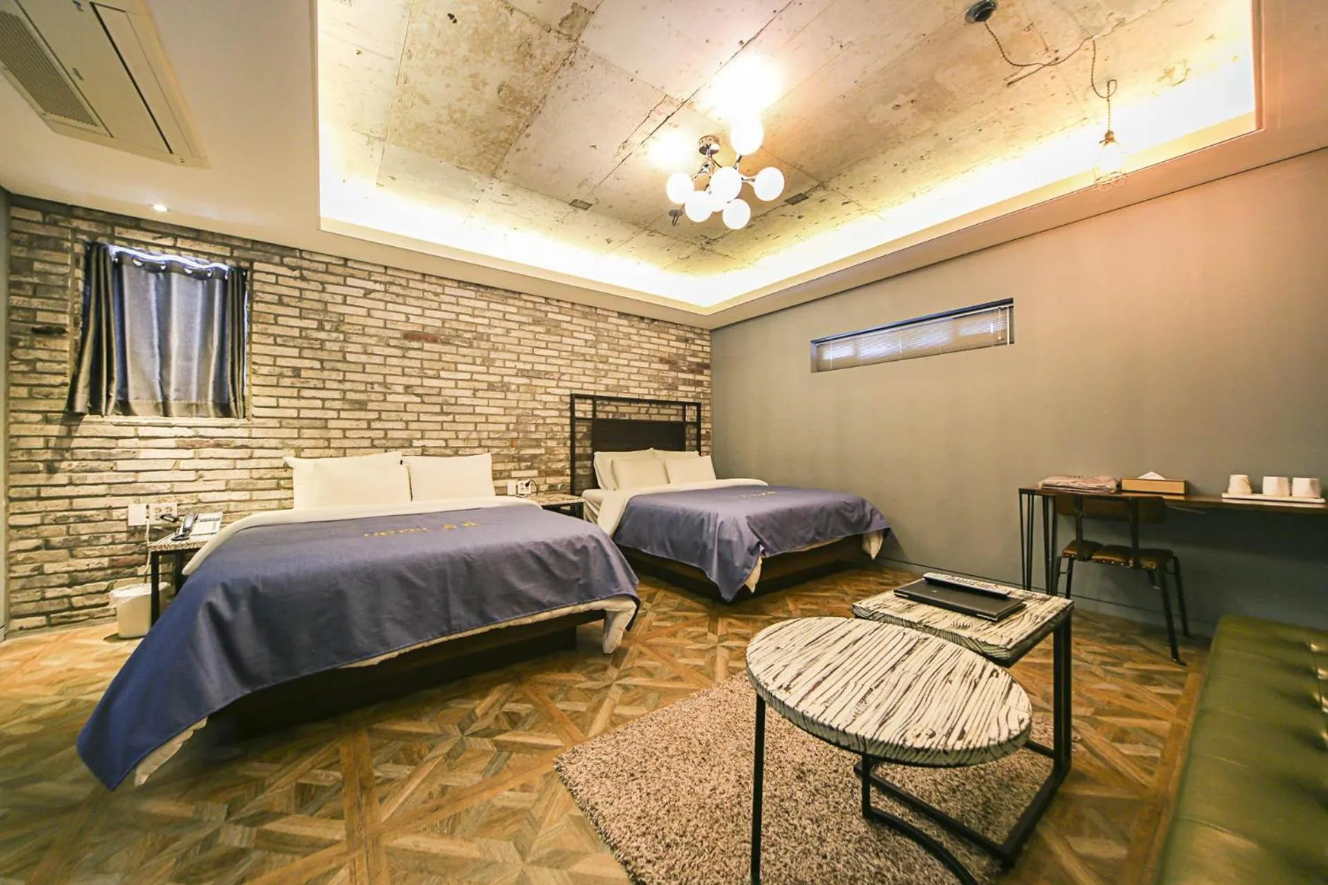 Bed in Hotel Myeongjak