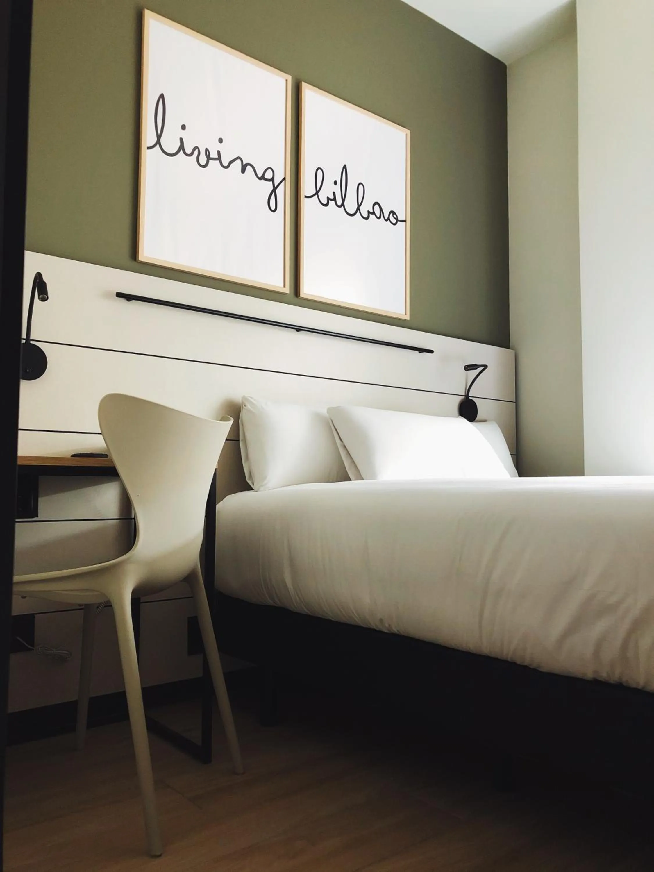 Decorative detail, Bed in voco Bilbao - City by IHG