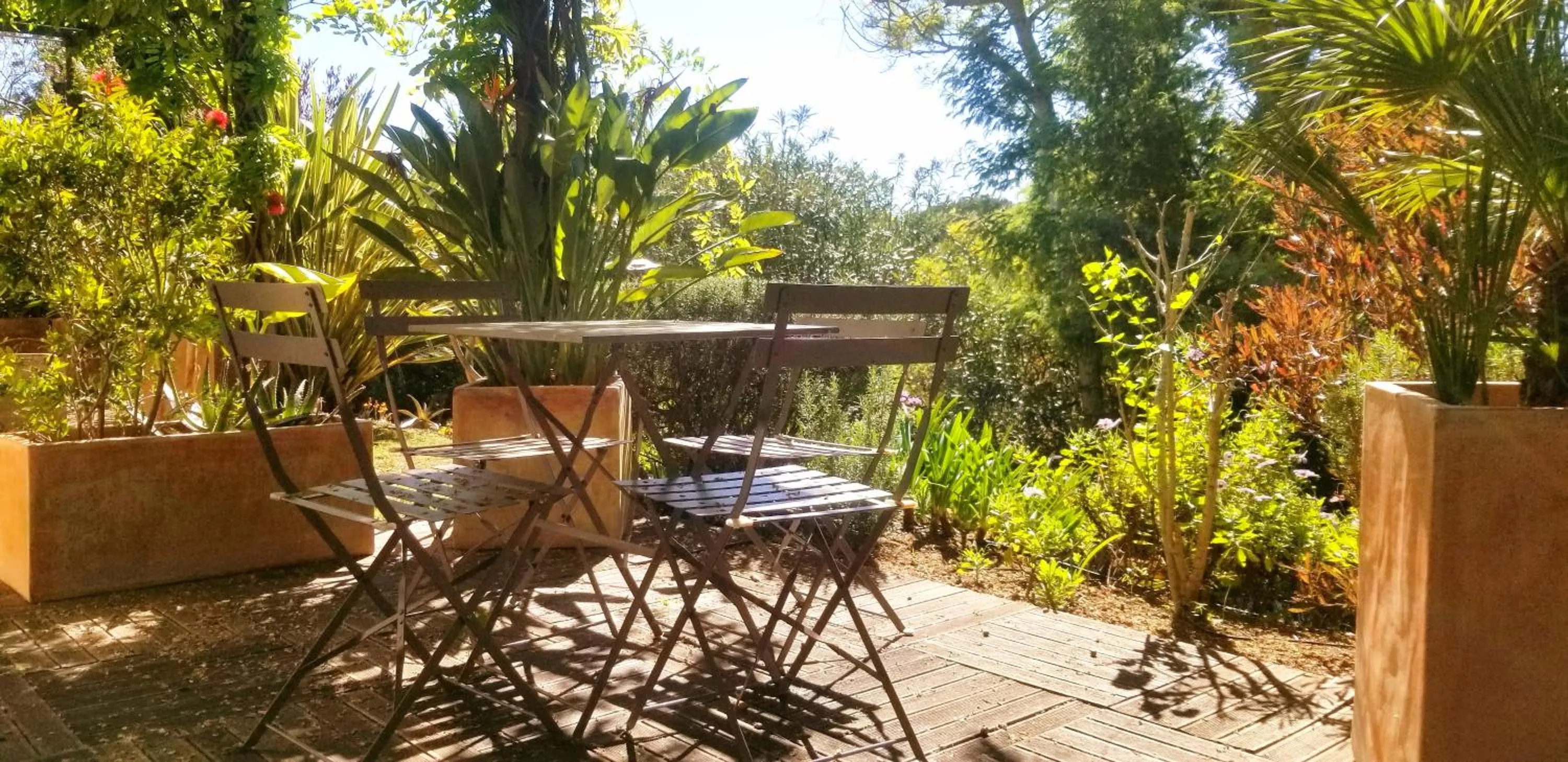 Patio in La Bastide de Font Clarette