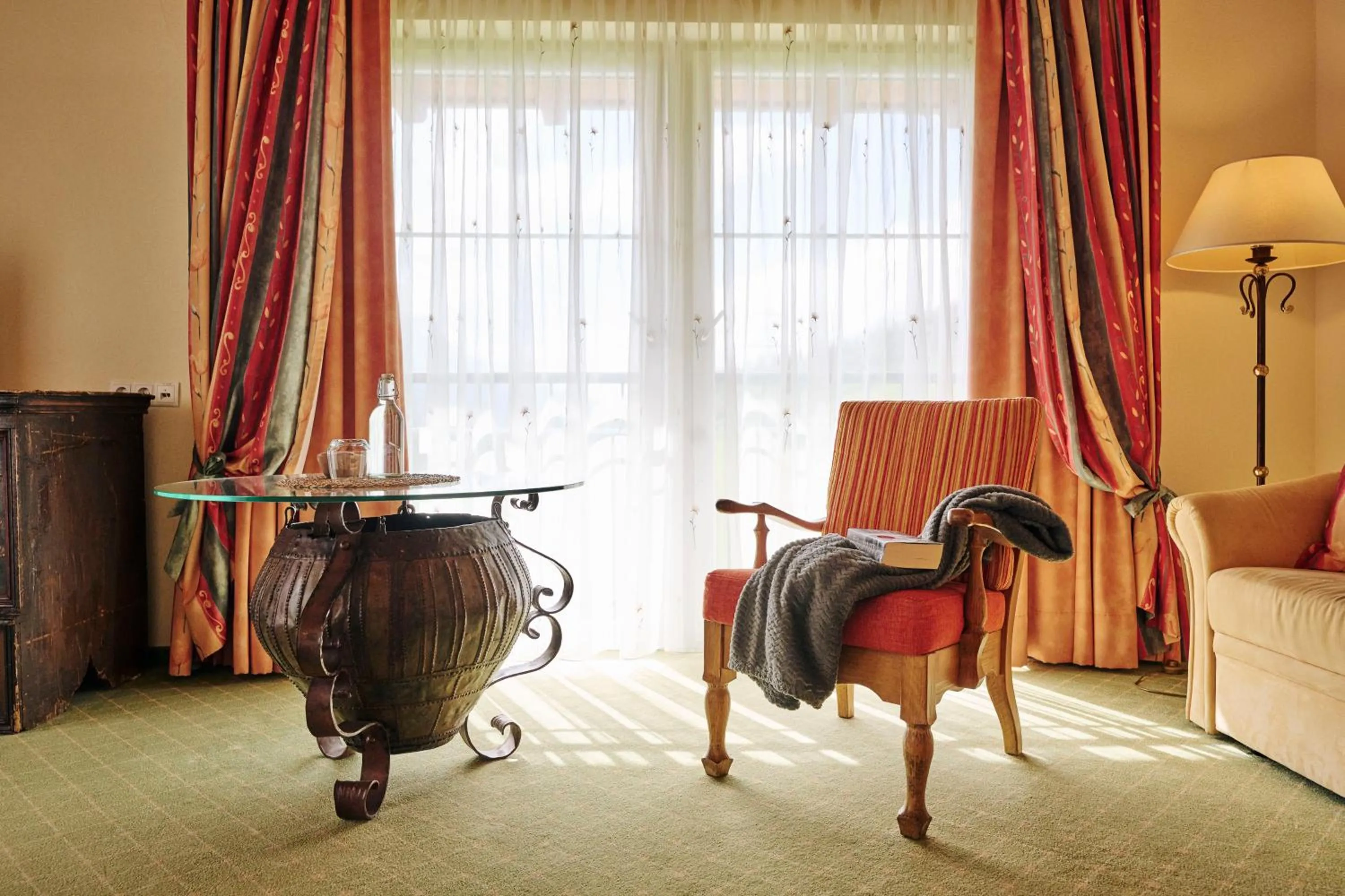 Living room in Arlberg Stuben - das kleine, feine Hotel