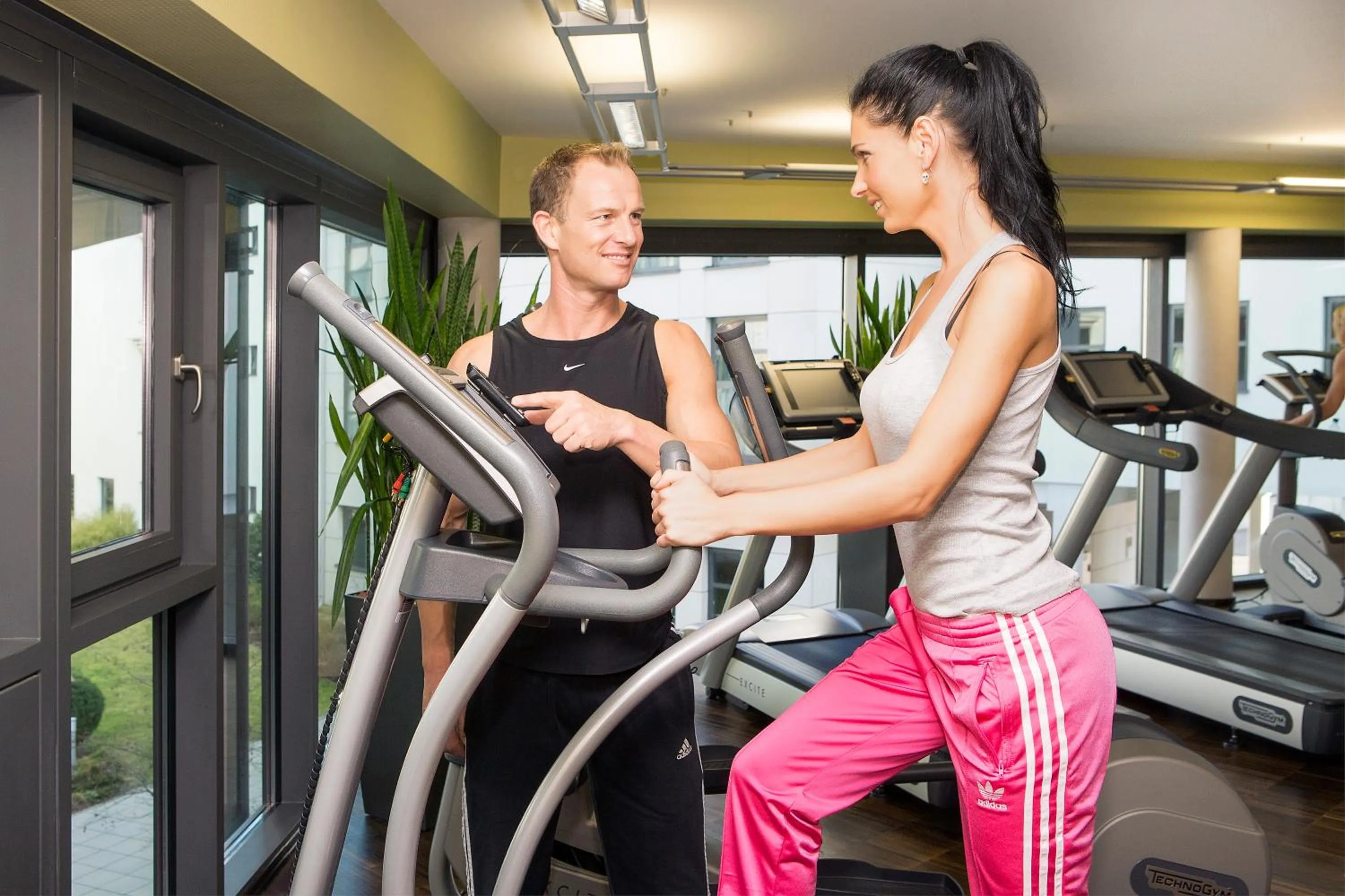 Fitness centre/facilities in City Hotel Roding