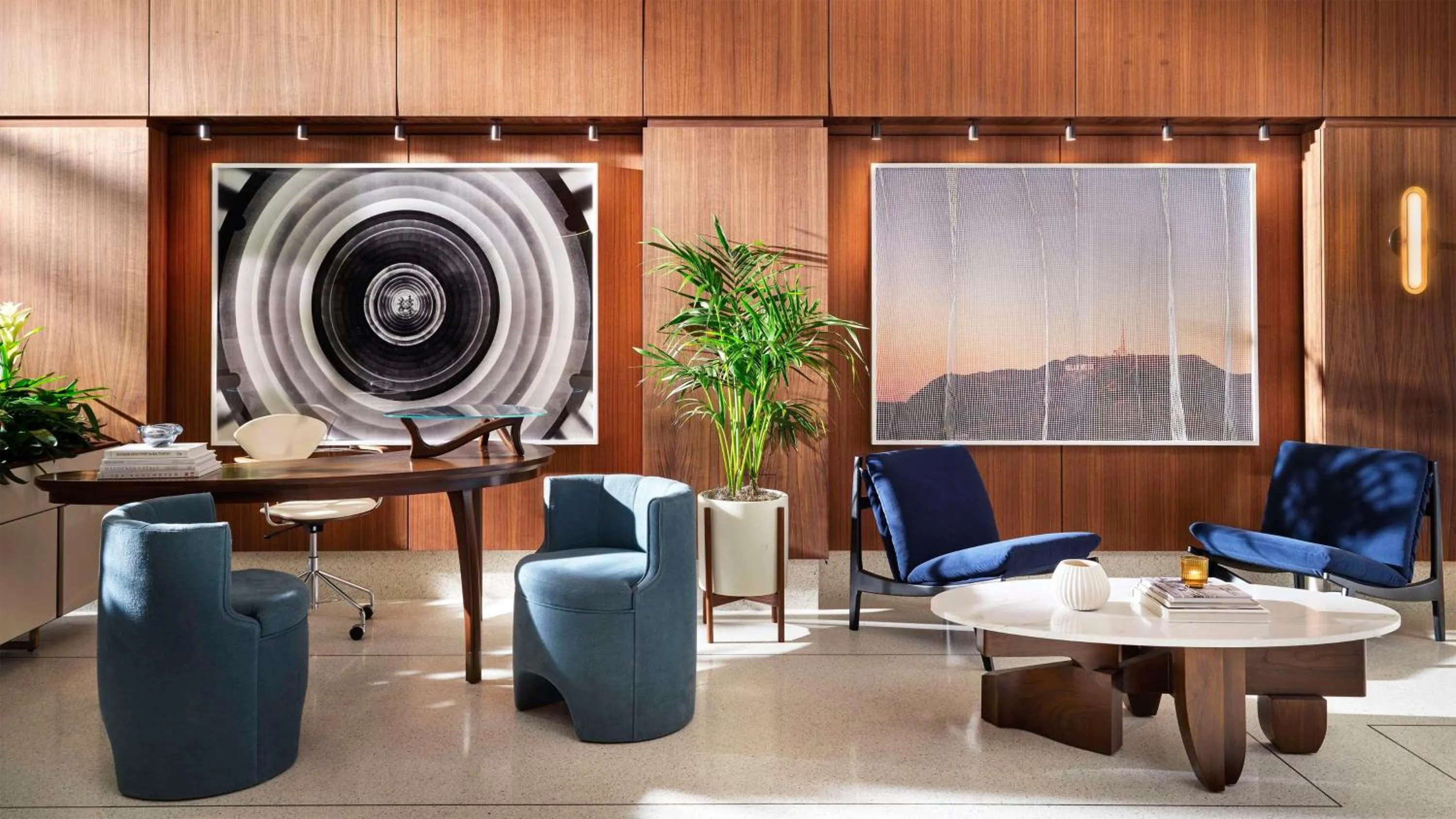 Lobby or reception in Thompson Hollywood, by Hyatt