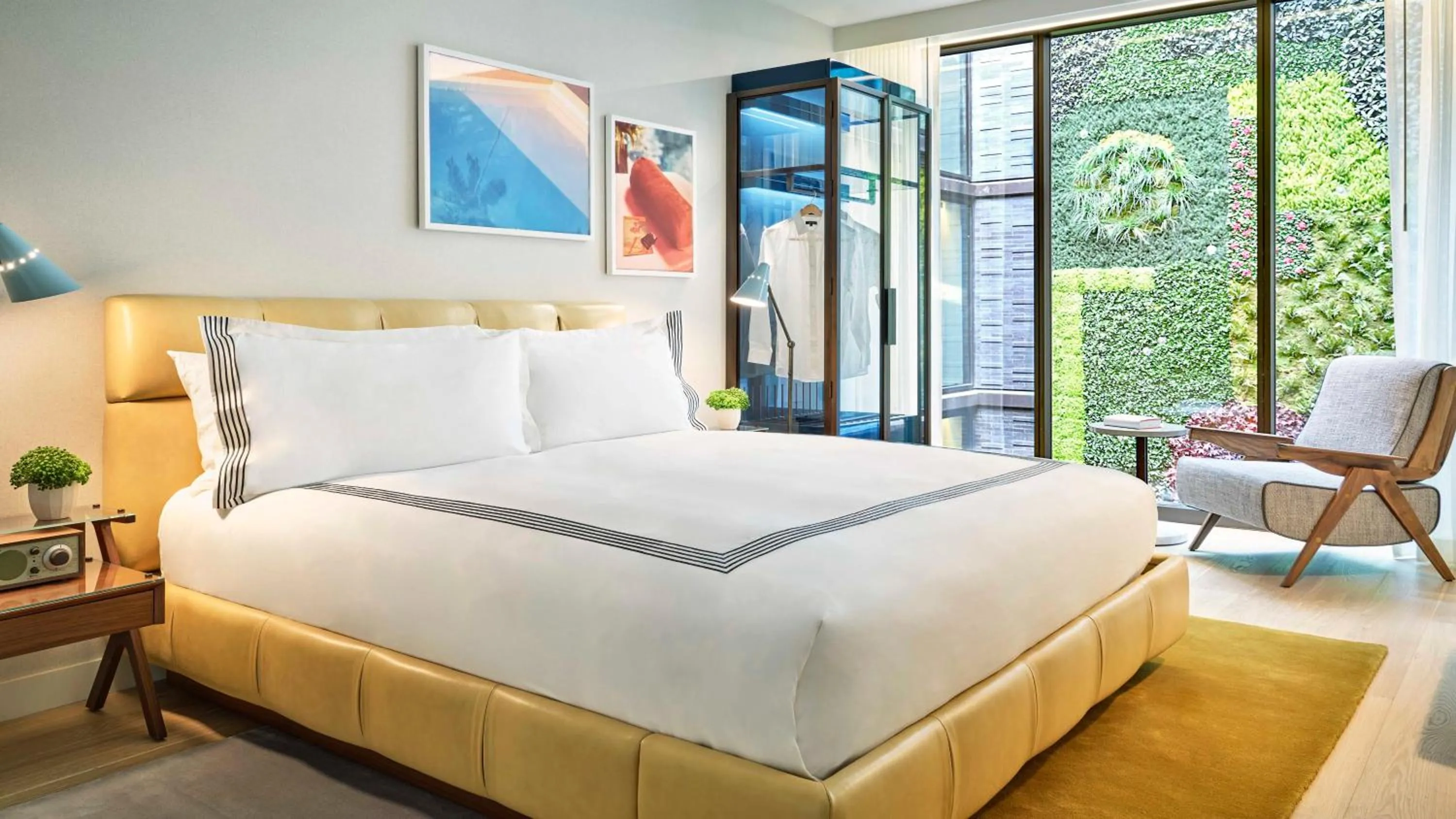 Bedroom, Bed in Thompson Hollywood, by Hyatt