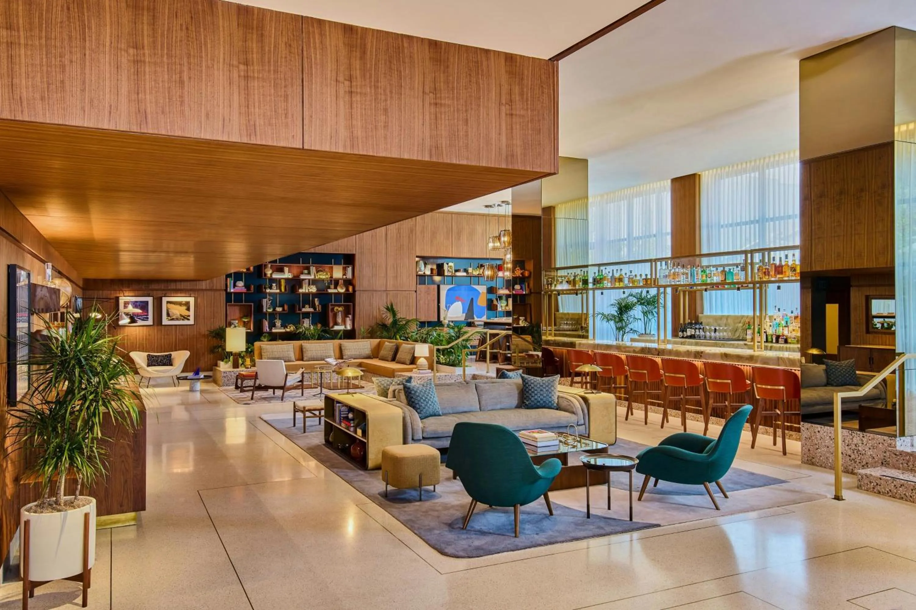 Lobby or reception in The Hollywood Grande, Autograph Collection