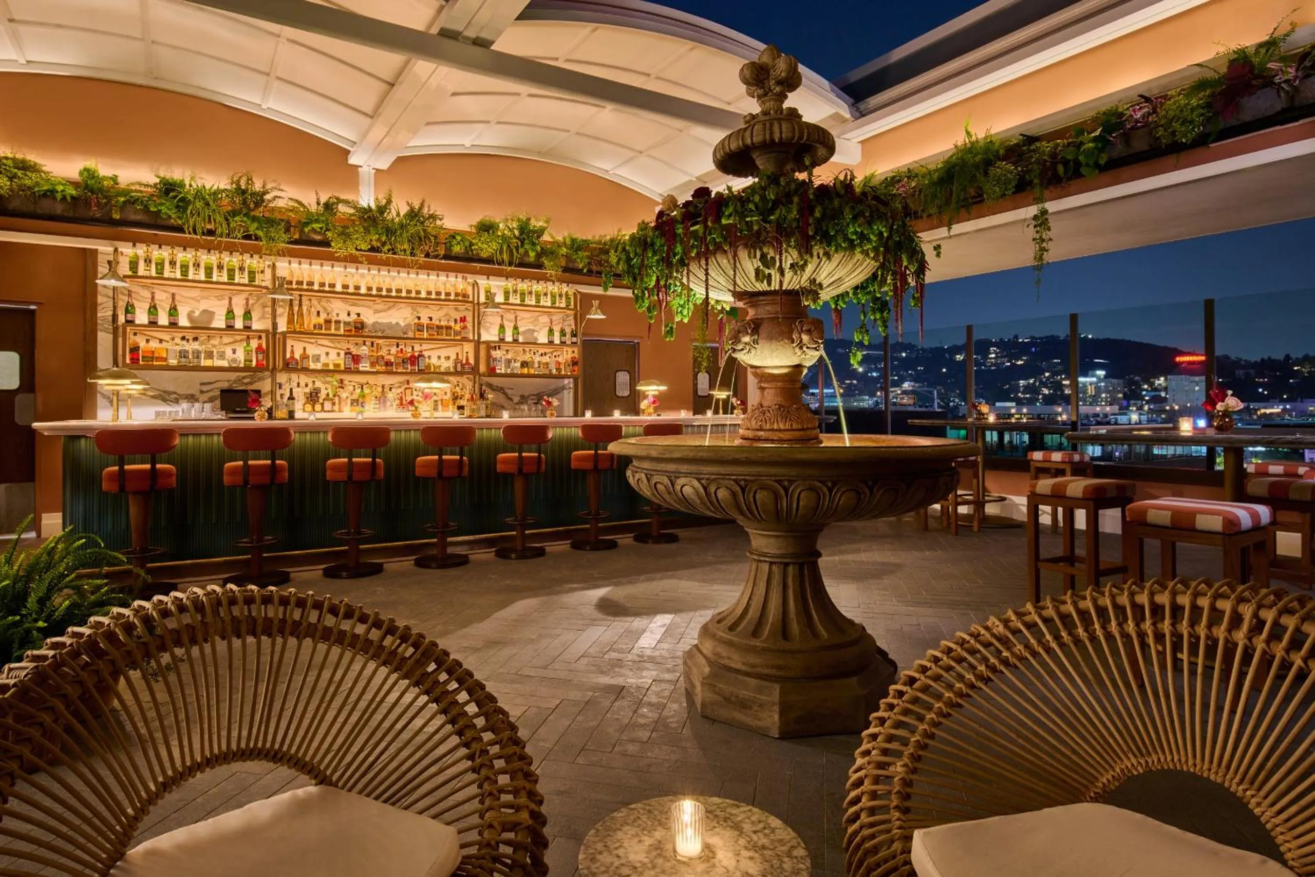 Lounge or bar in Thompson Hollywood, by Hyatt