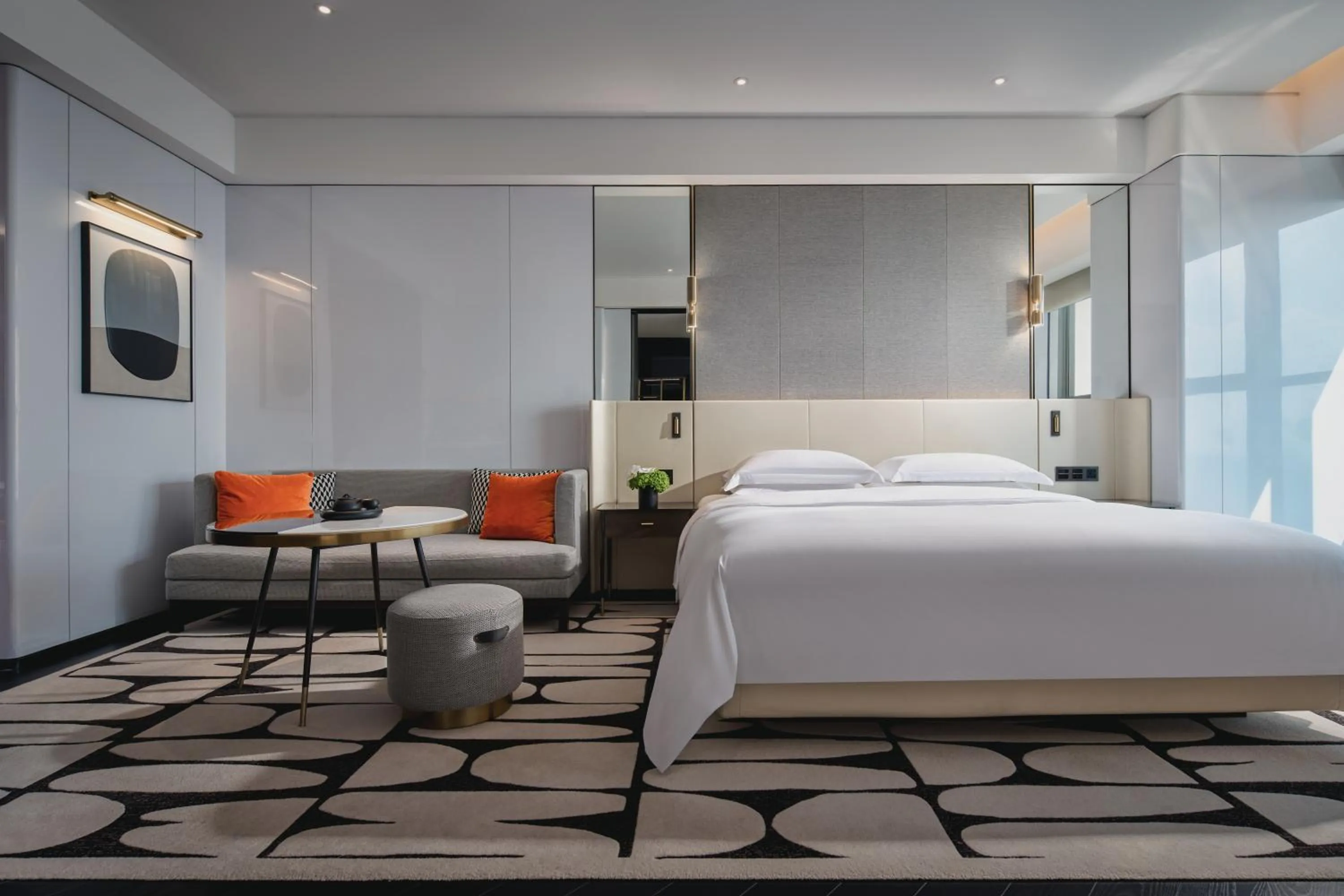 Bedroom, Bed in The Langbo Chengdu, in The Unbound Collection by Hyatt
