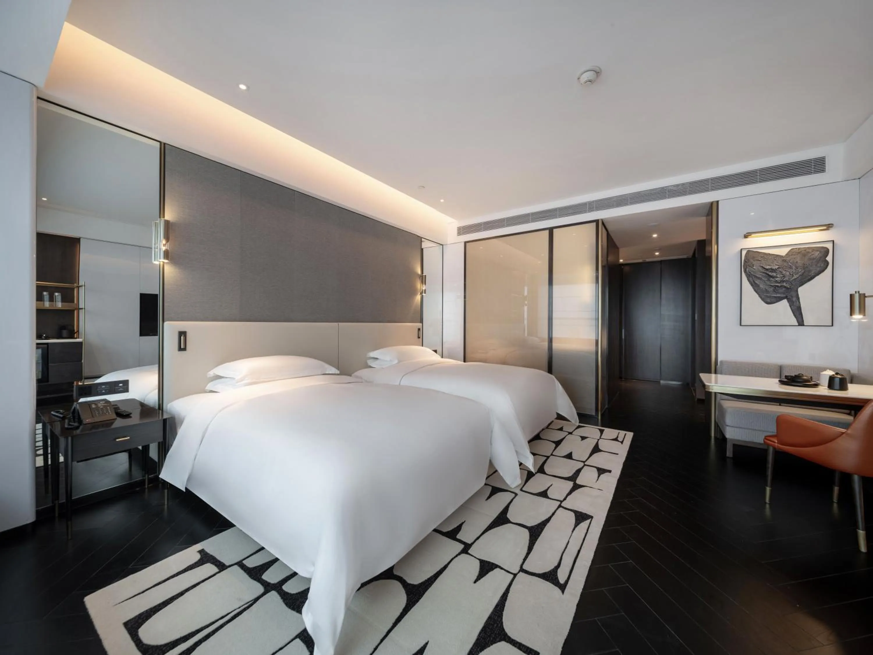 Bedroom, Bed in The Langbo Chengdu, in The Unbound Collection by Hyatt