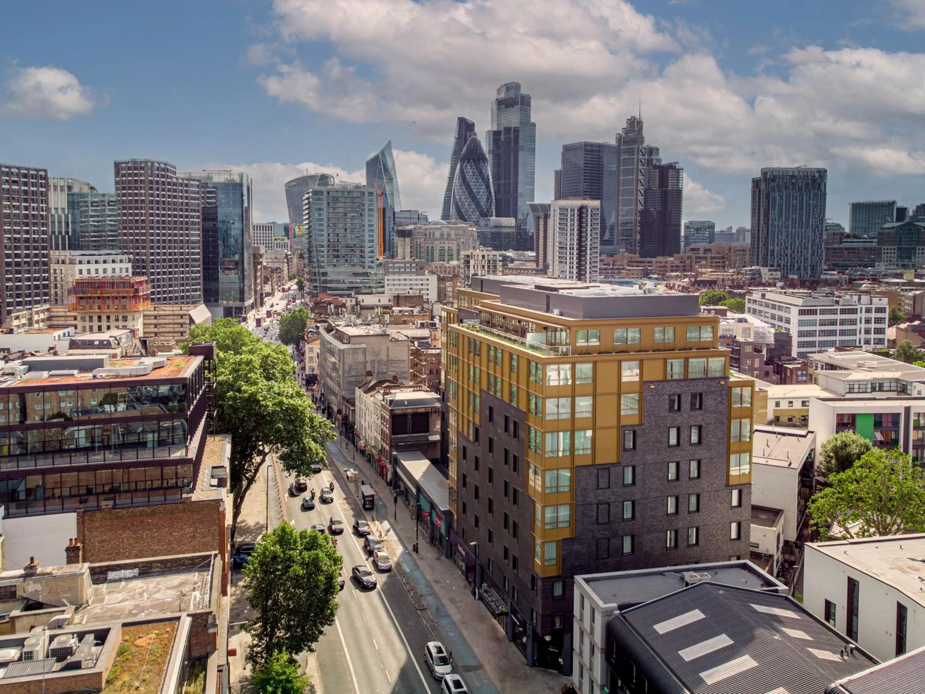 Facade/entrance in Hyatt Place London City East