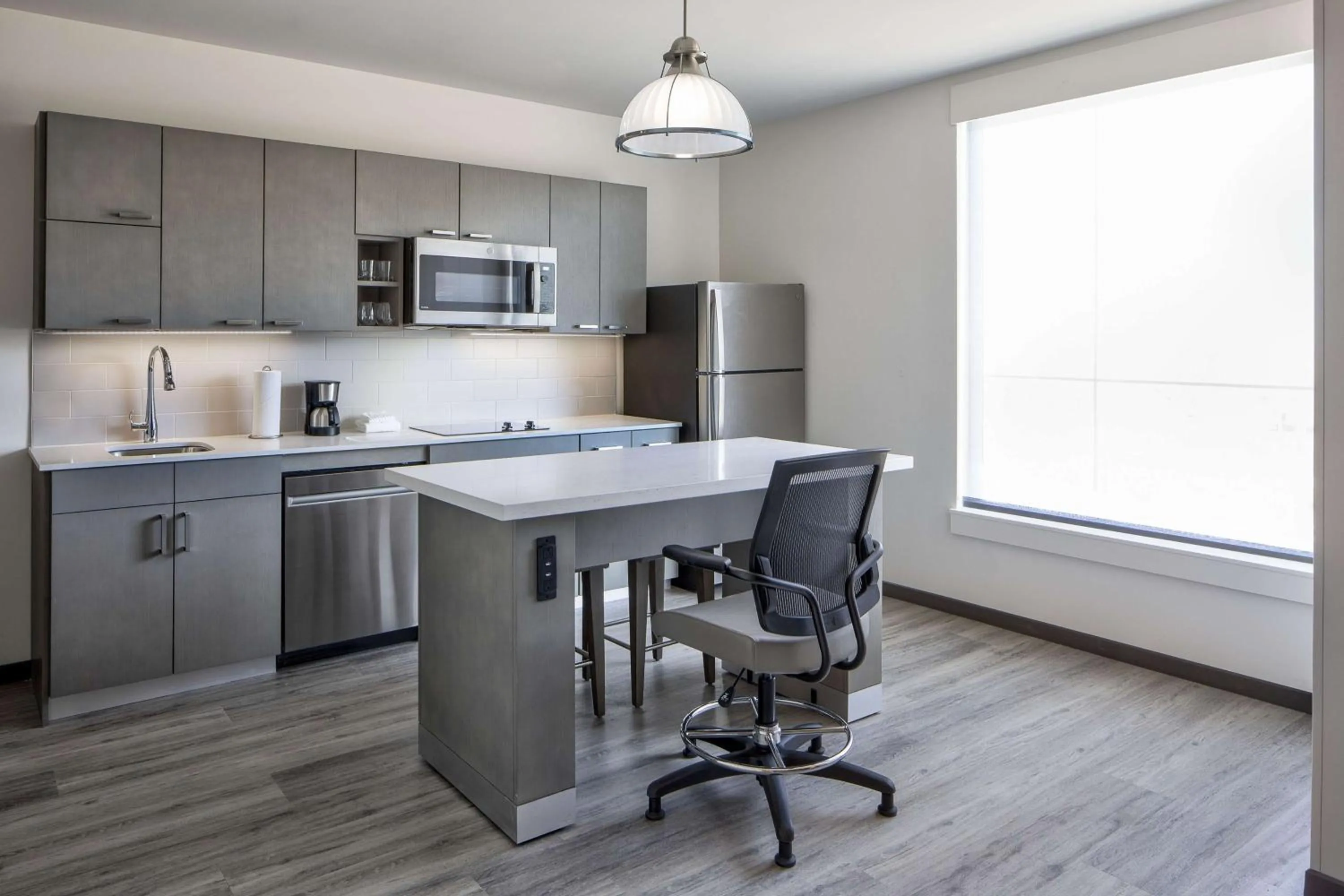 Kitchen or kitchenette in Hyatt House Denver Aurora Anschutz Medical Campus