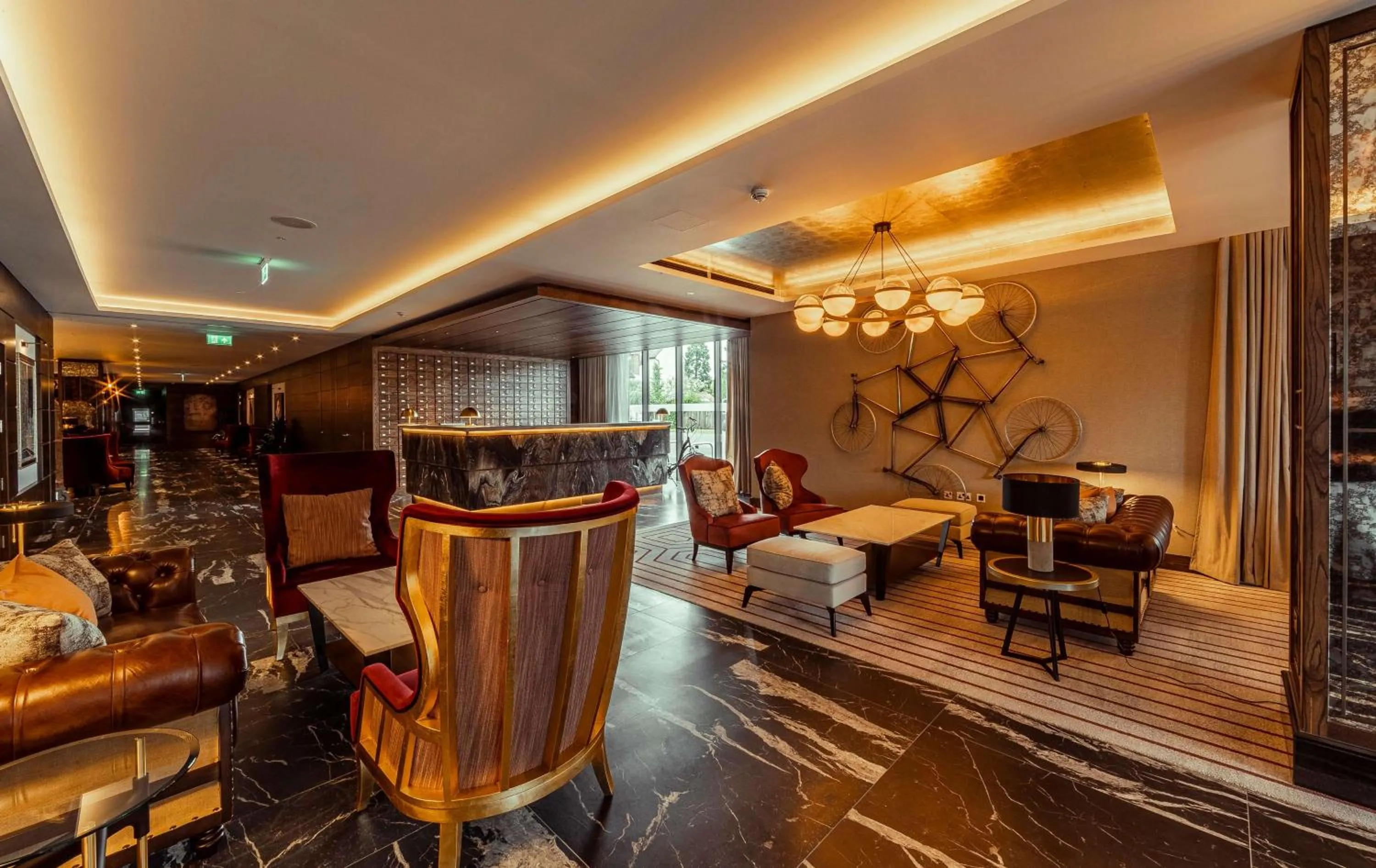 Lobby or reception in The Fellows House Cambridge, Curio Collection By Hilton