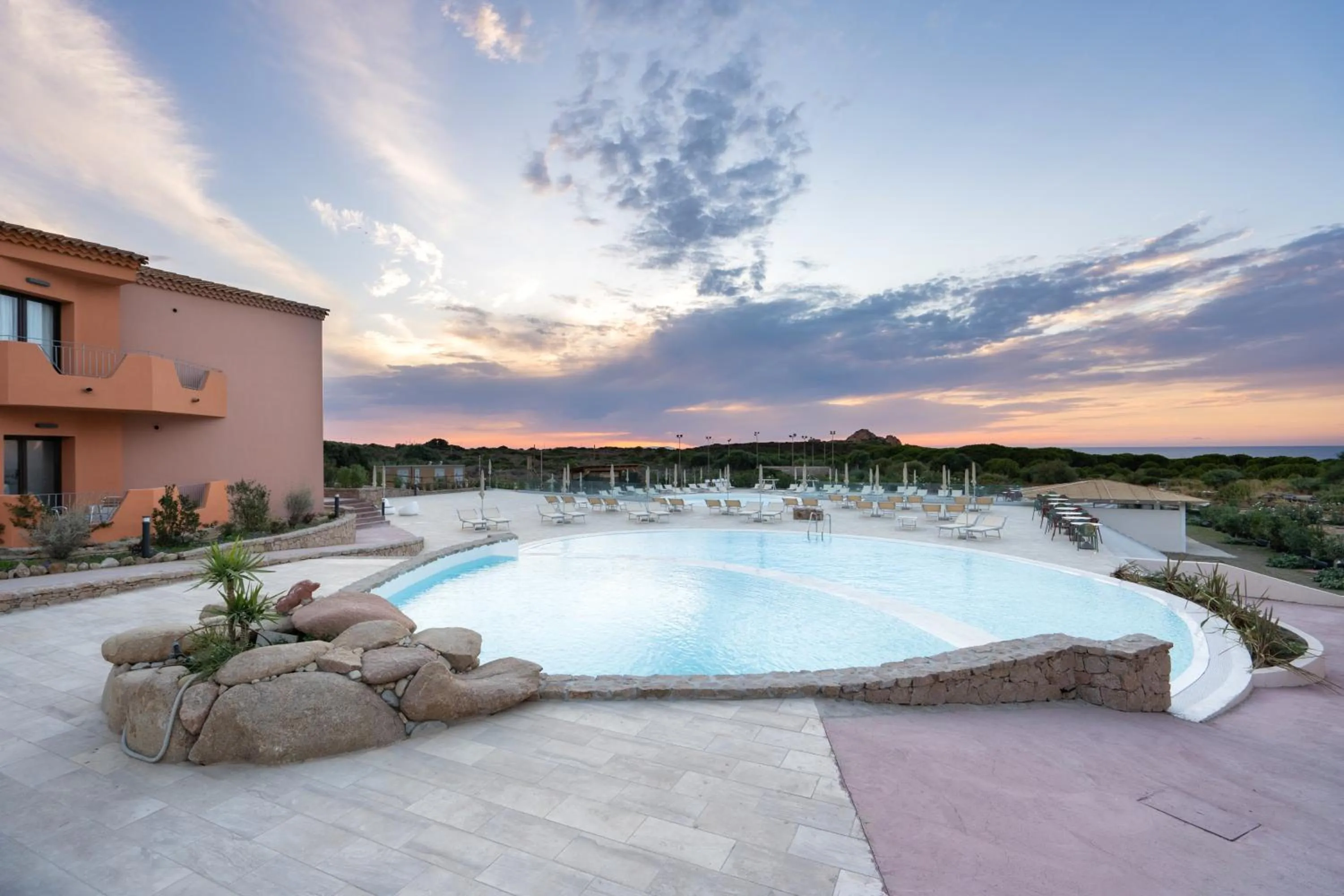 Property building in Red Sun Village