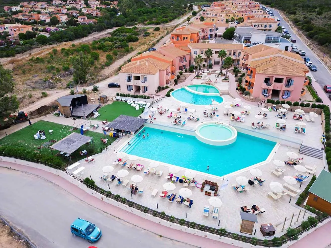 Property building in Red Sun Village