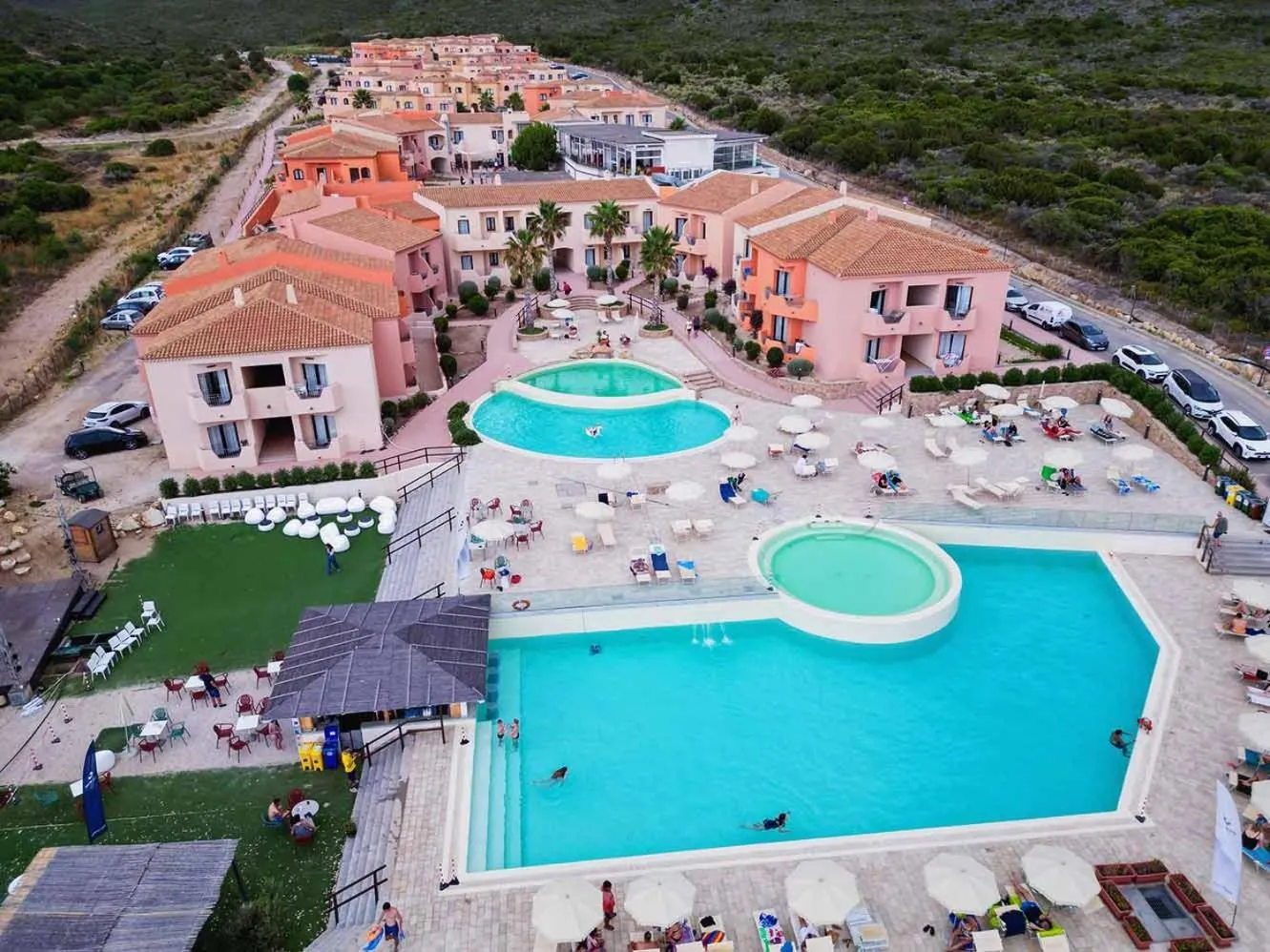 Property building in Red Sun Village