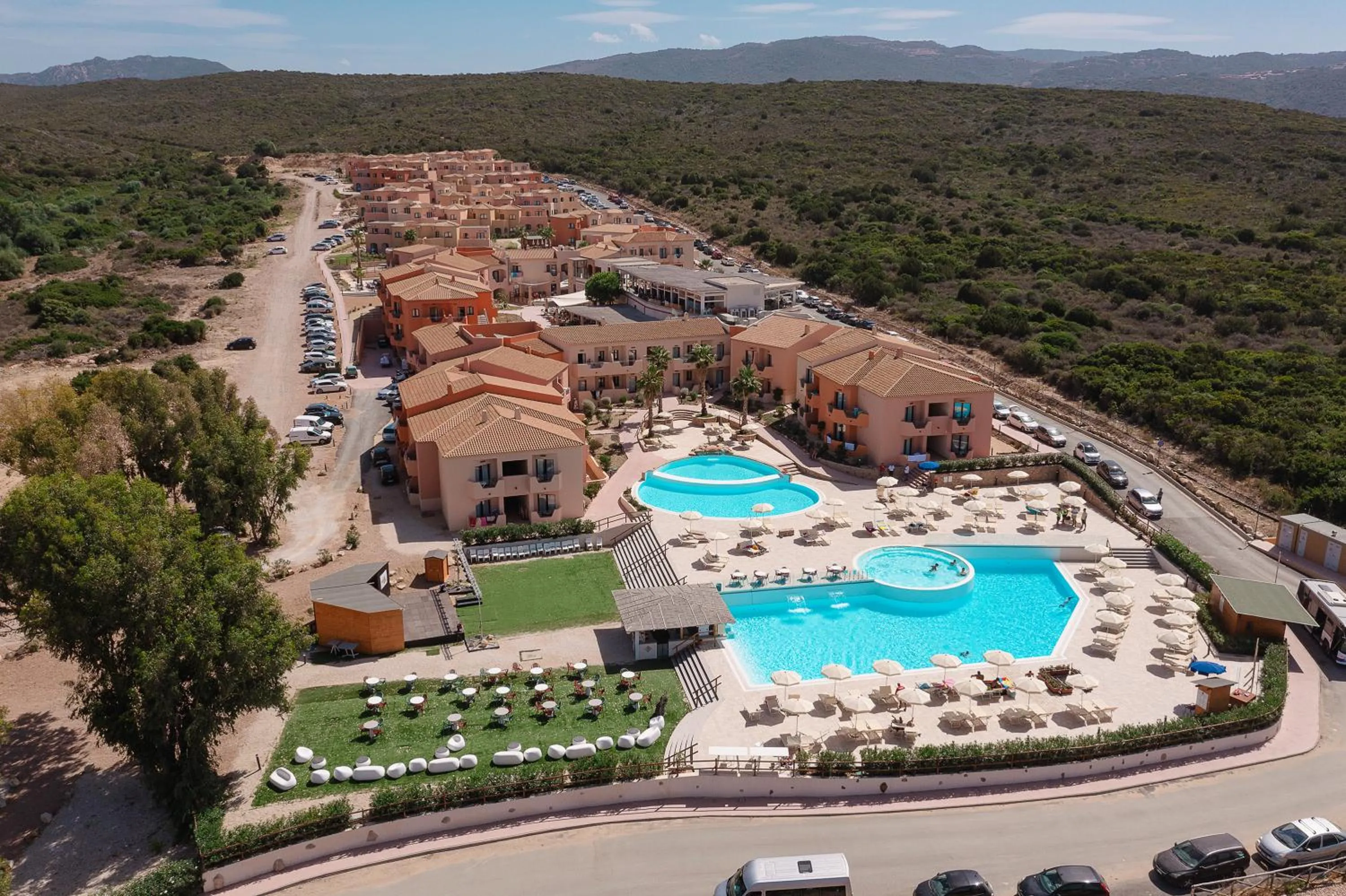 Property building in Red Sun Village