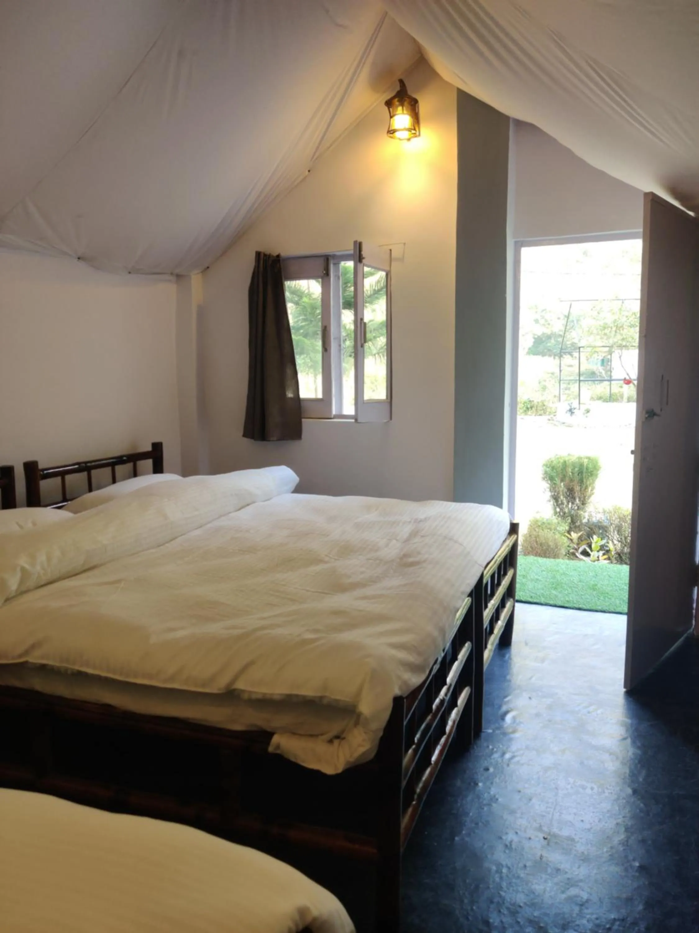Bed in H7Stay Luxury Cottages And Camps, Rishikesh