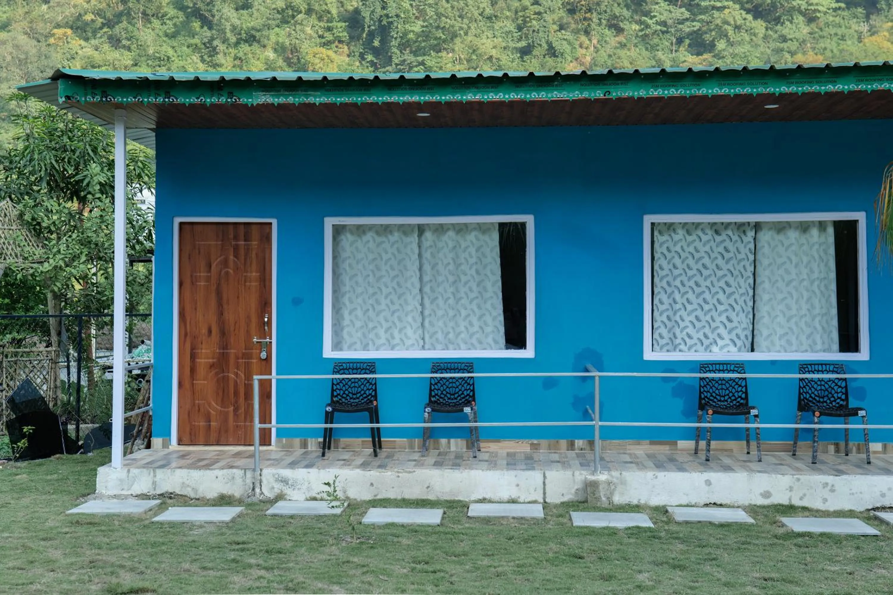 Garden view in H7Stay Luxury Cottages And Camps, Rishikesh