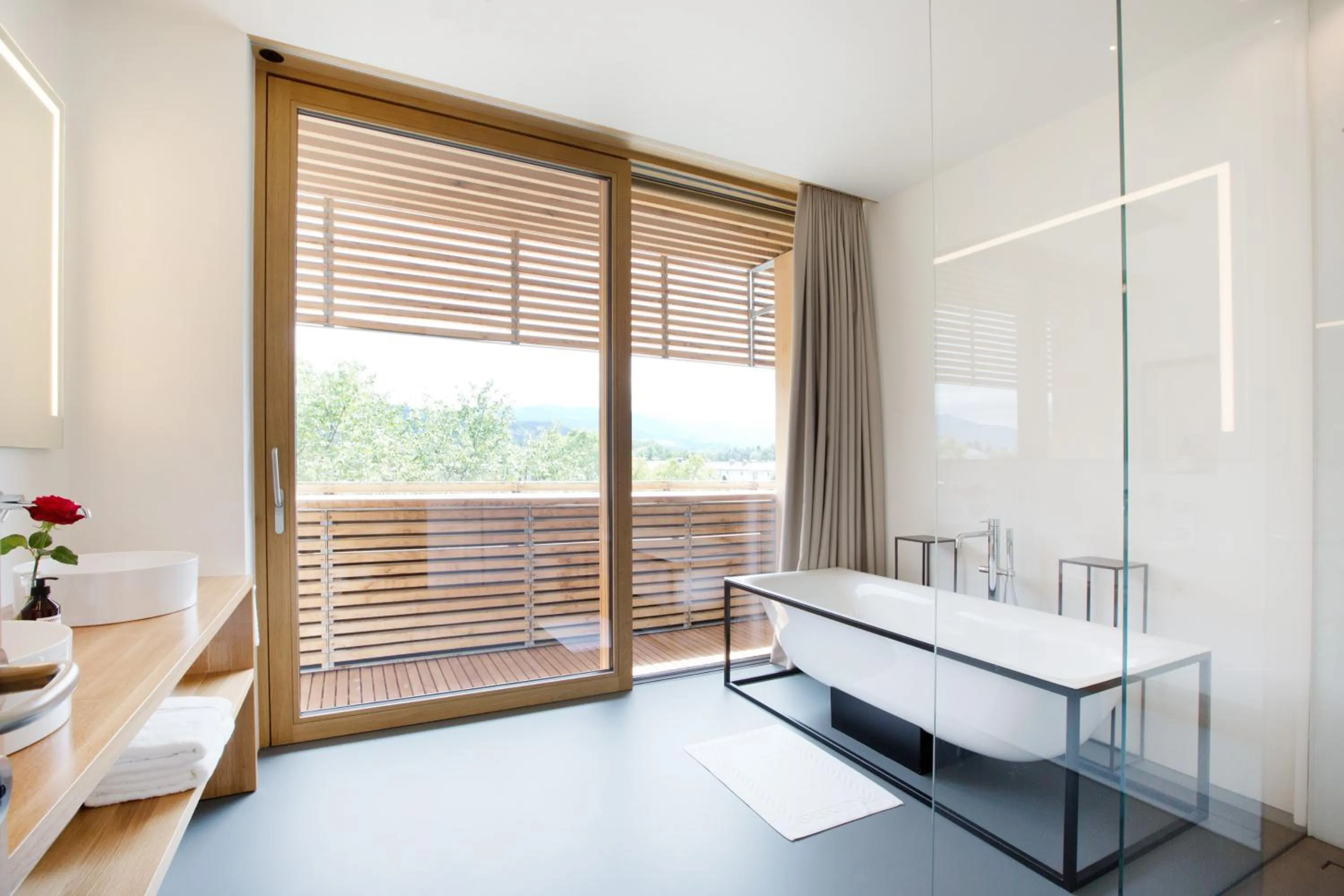 Bathroom in Hotel Schwärzler