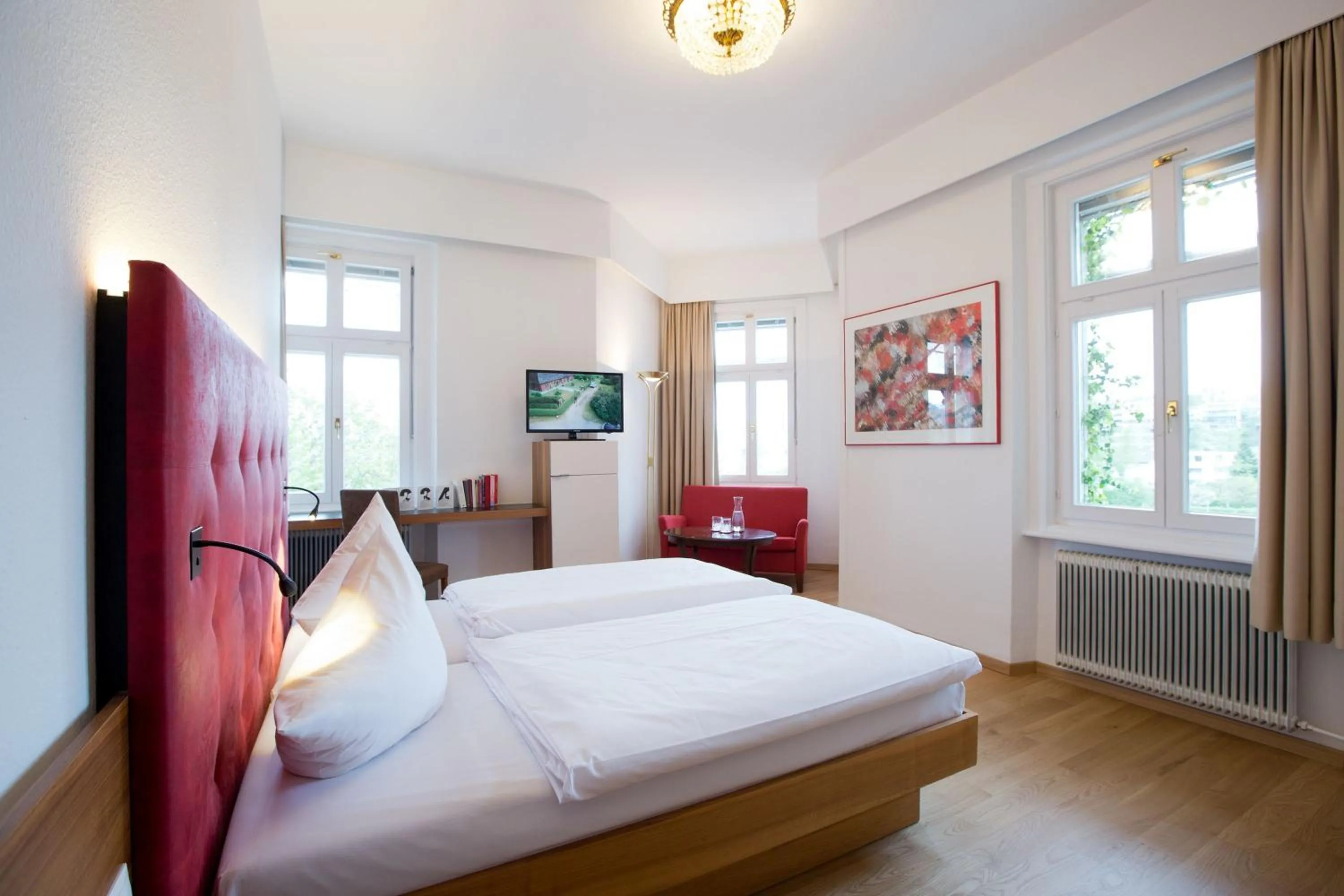 Bed in Hotel Schwärzler