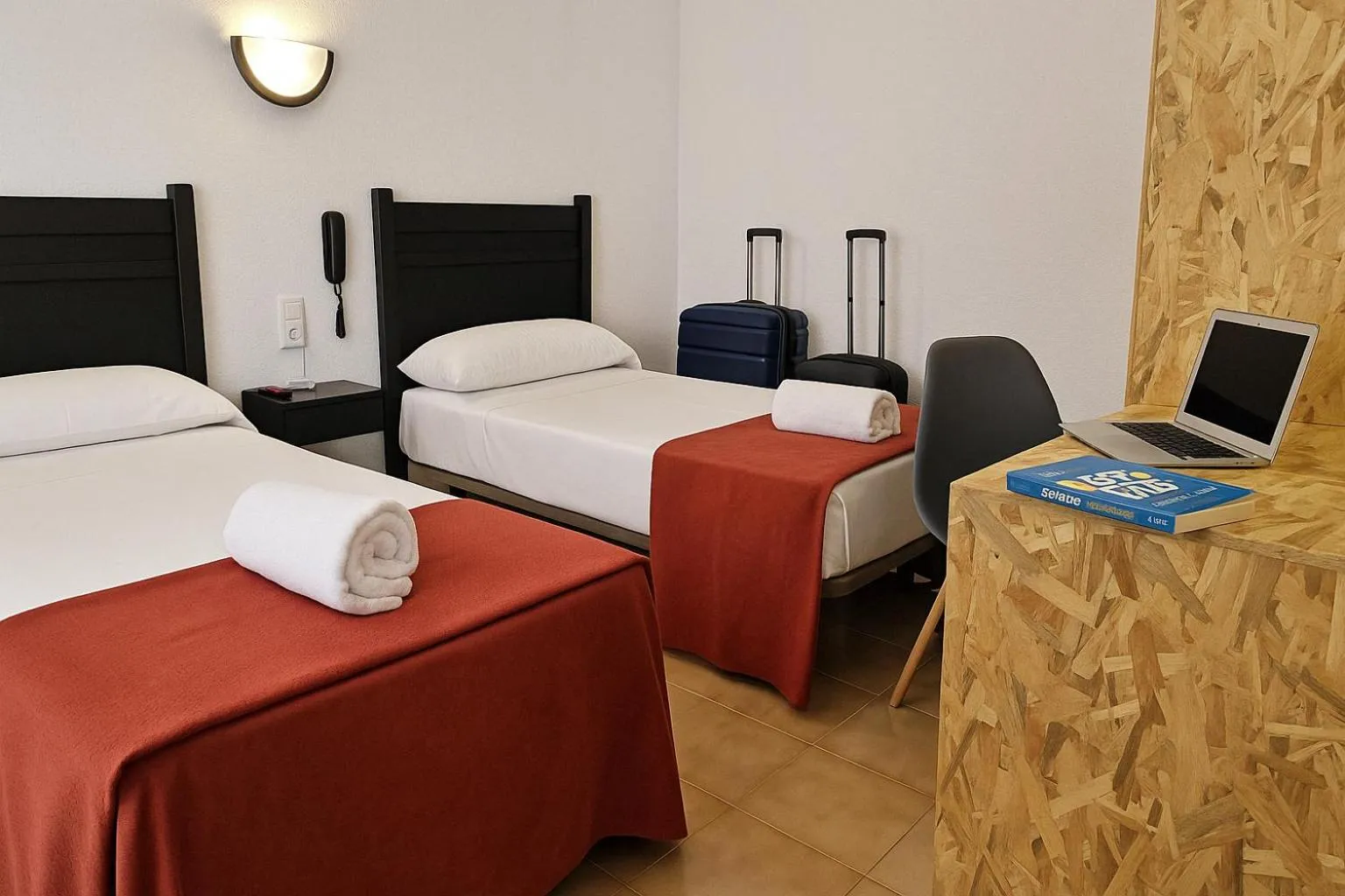 Bed in Hotel San Vicente - Centro Playa